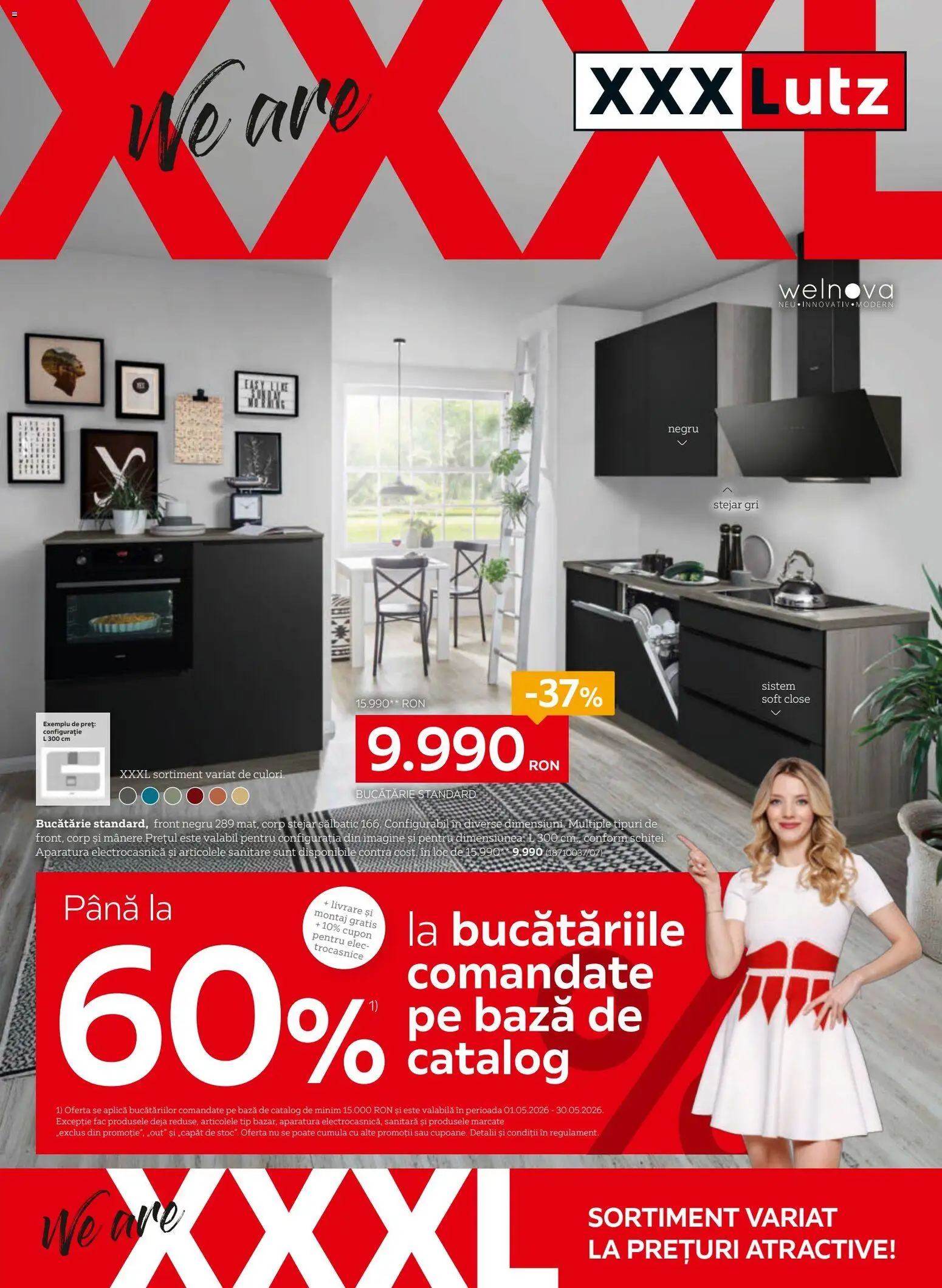 Catalog XXXLutz 4 - 30 Mai 2026 | Pagina 1 | Produse: Bucătărie