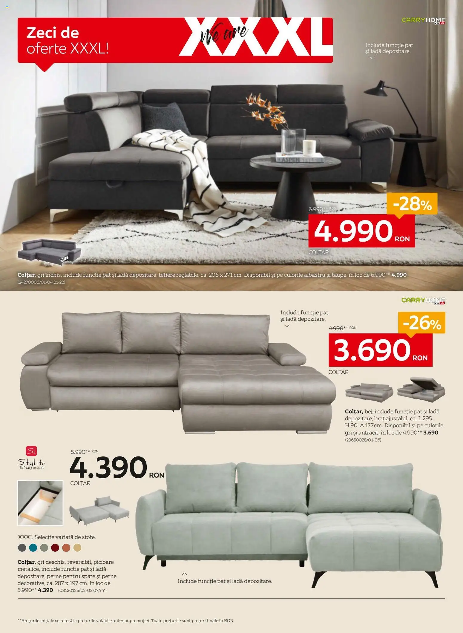 Catalog XXXLutz 4 - 30 Mai 2026 | Pagina 6 | Produse: Pat, Colțar