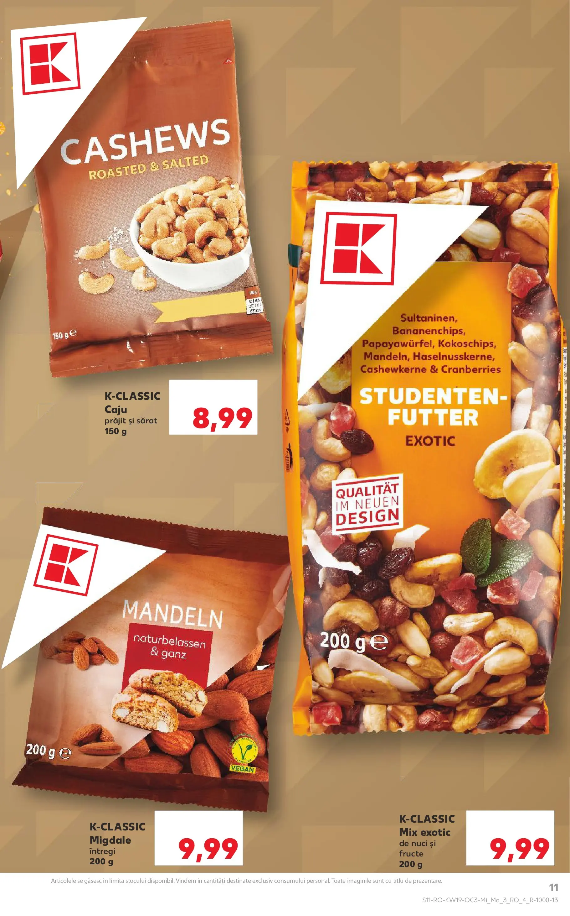 Catalog Kaufland 6 - 11 Mai 2026 | Pagina 11 | Produse: Migdale, Caju, Nuci, Fructe