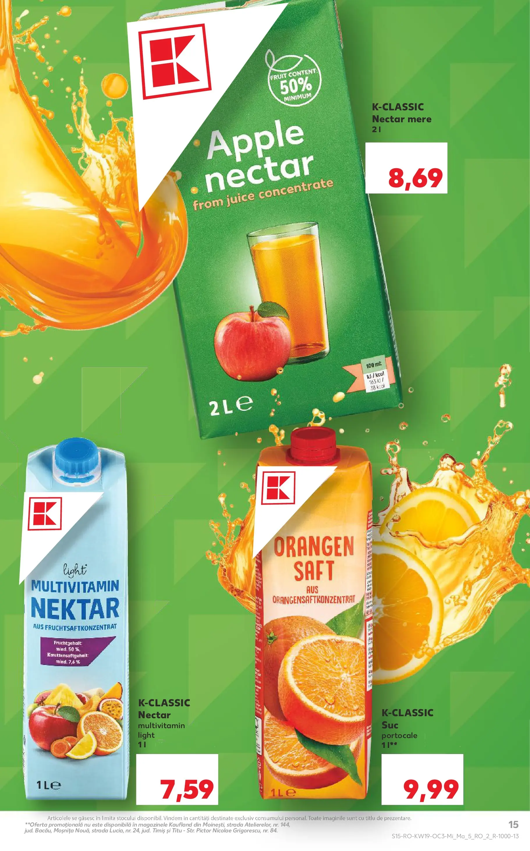 Catalog Kaufland 6 - 11 Mai 2026 | Pagina 15 | Produse: Apple, Suc, Mere, Portocale