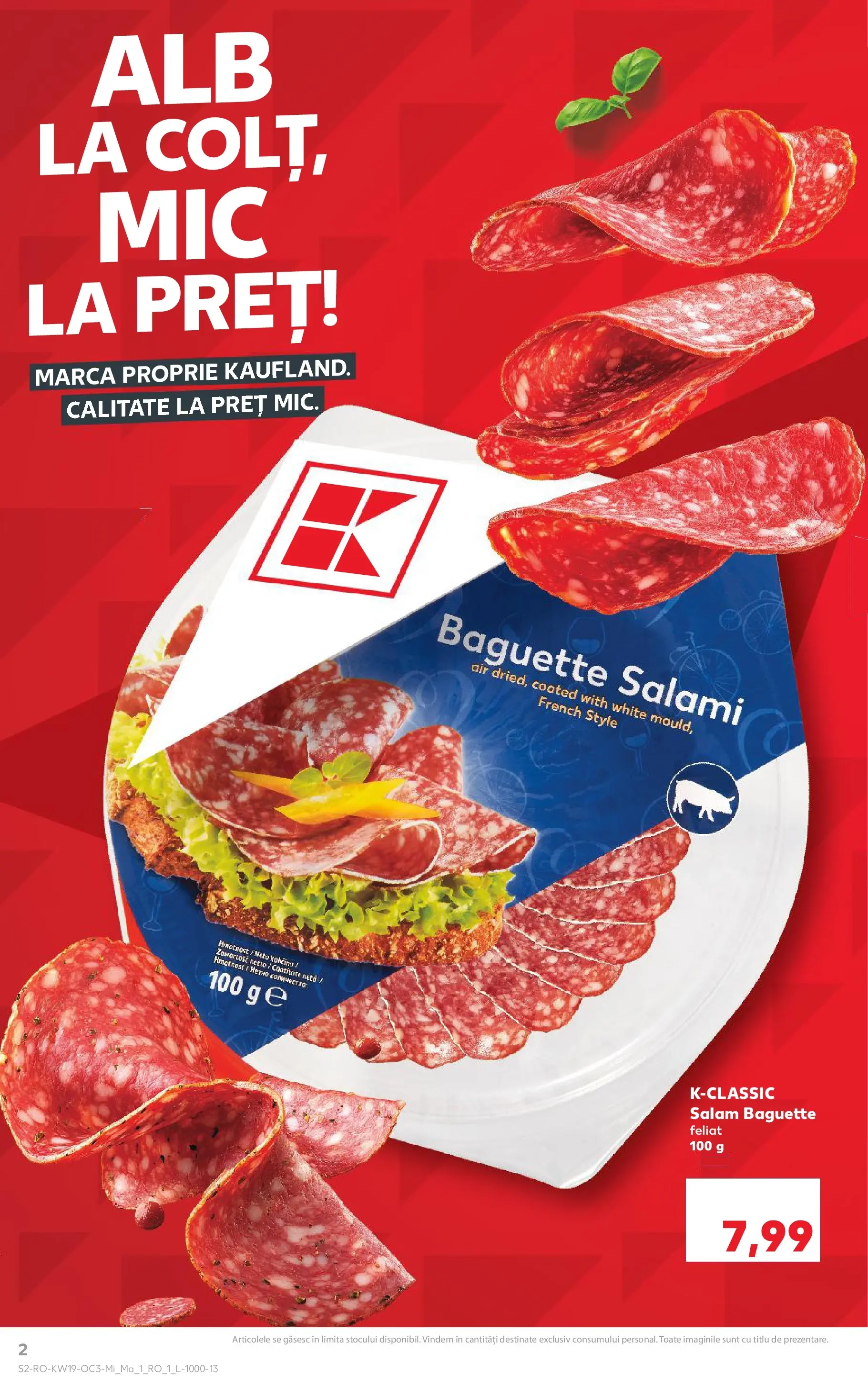 Catalog Kaufland 6 - 11 Mai 2026 | Pagina 2 | Produse: Delgeç, Salam