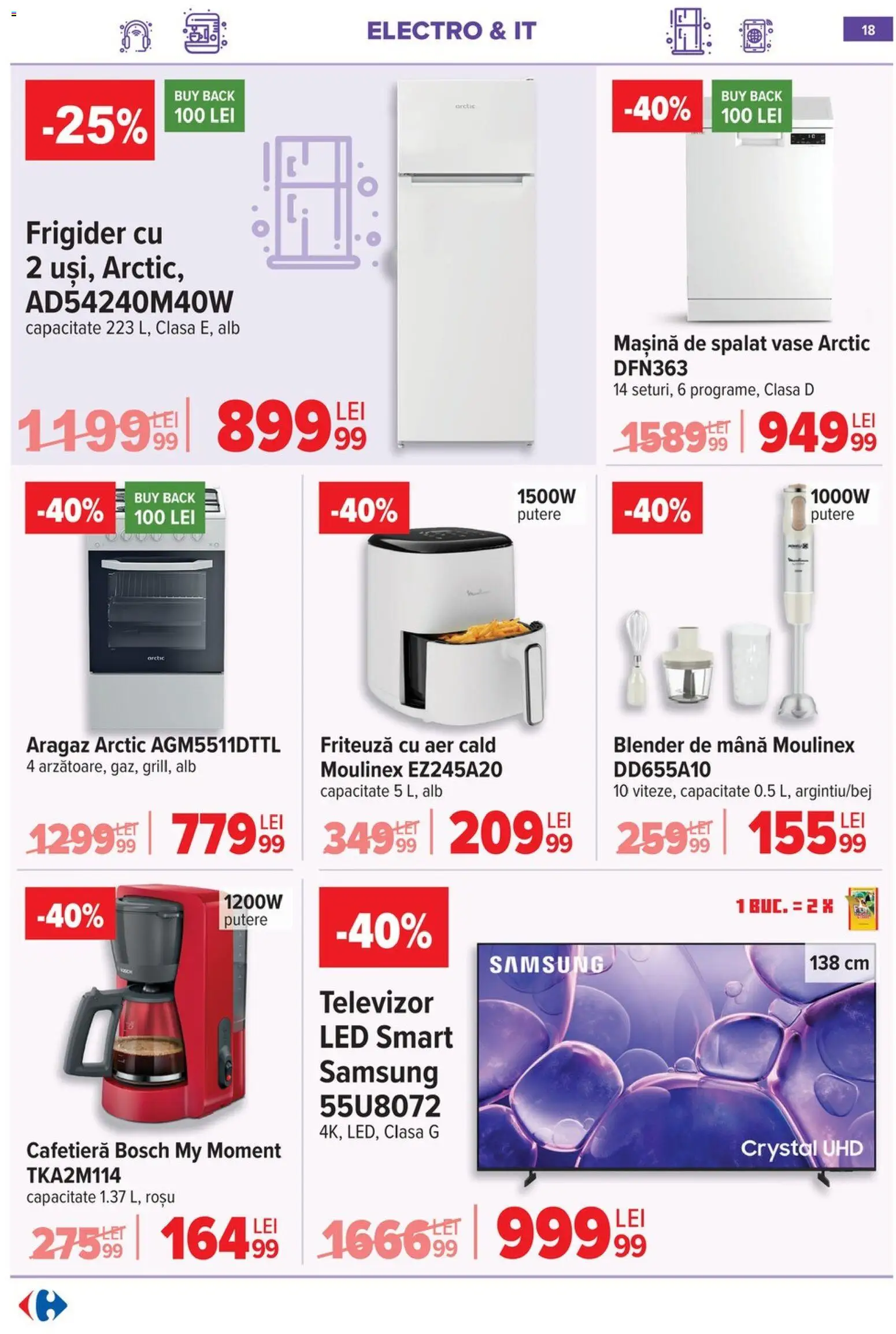 Catalog Carrefour 6 - 18 Mai 2026 | Pagina 19 | Produse: Blender, Ginseng, Friteuză, Babak