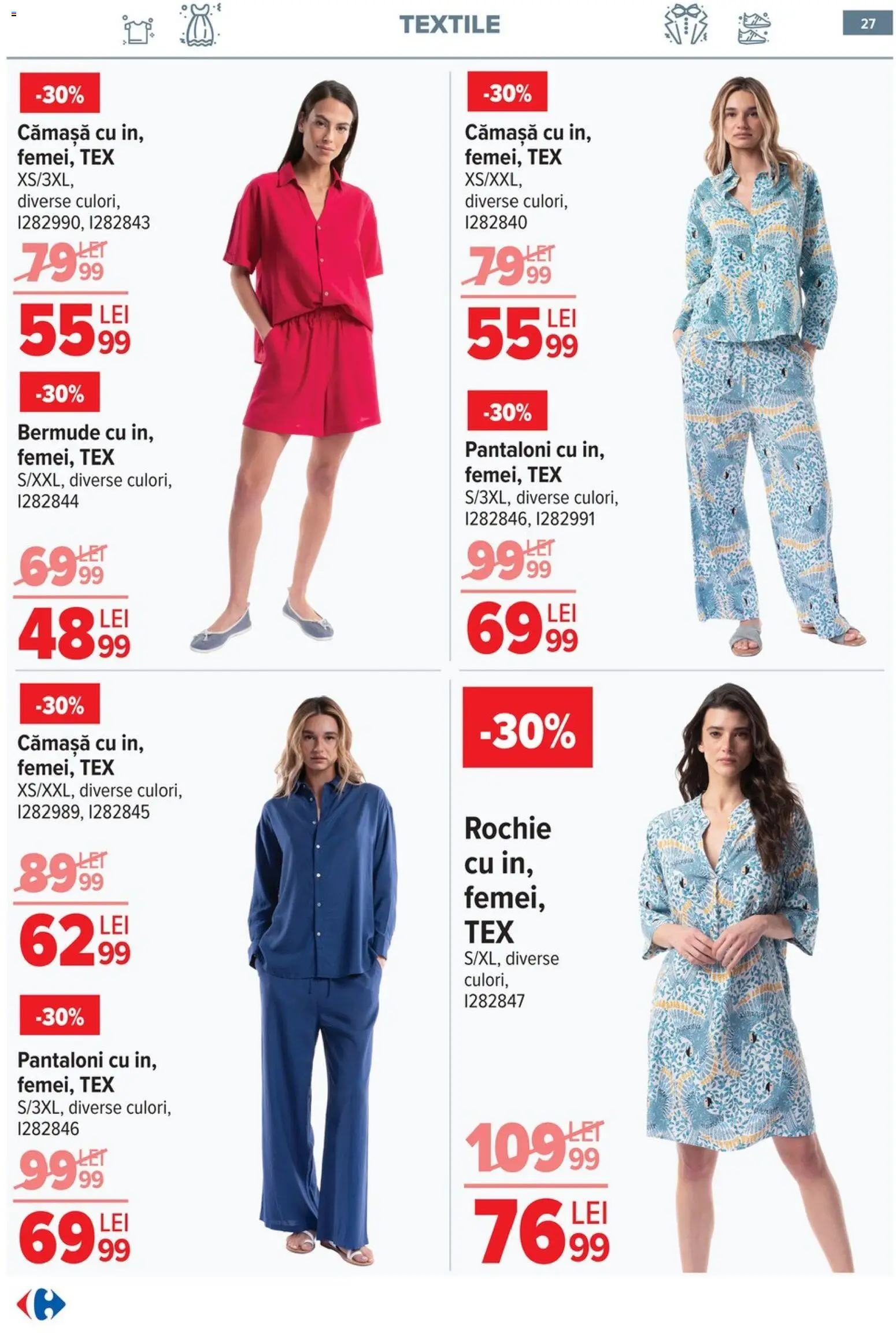 Catalog Carrefour 6 - 18 Mai 2026 | Pagina 28 | Produse: Rochie, Pantaloni