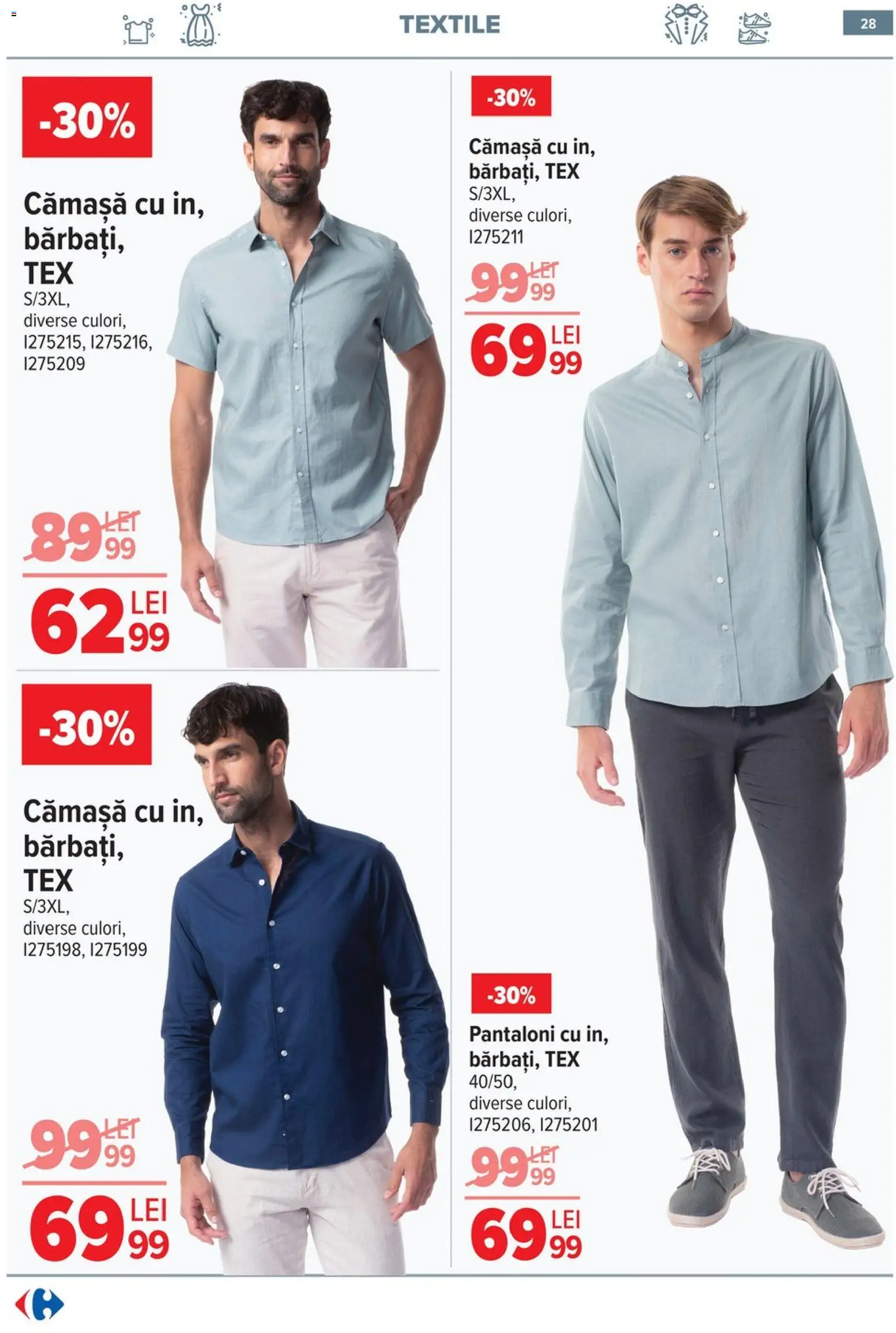 Catalog Carrefour 6 - 18 Mai 2026 | Pagina 29 | Produse: Pantaloni