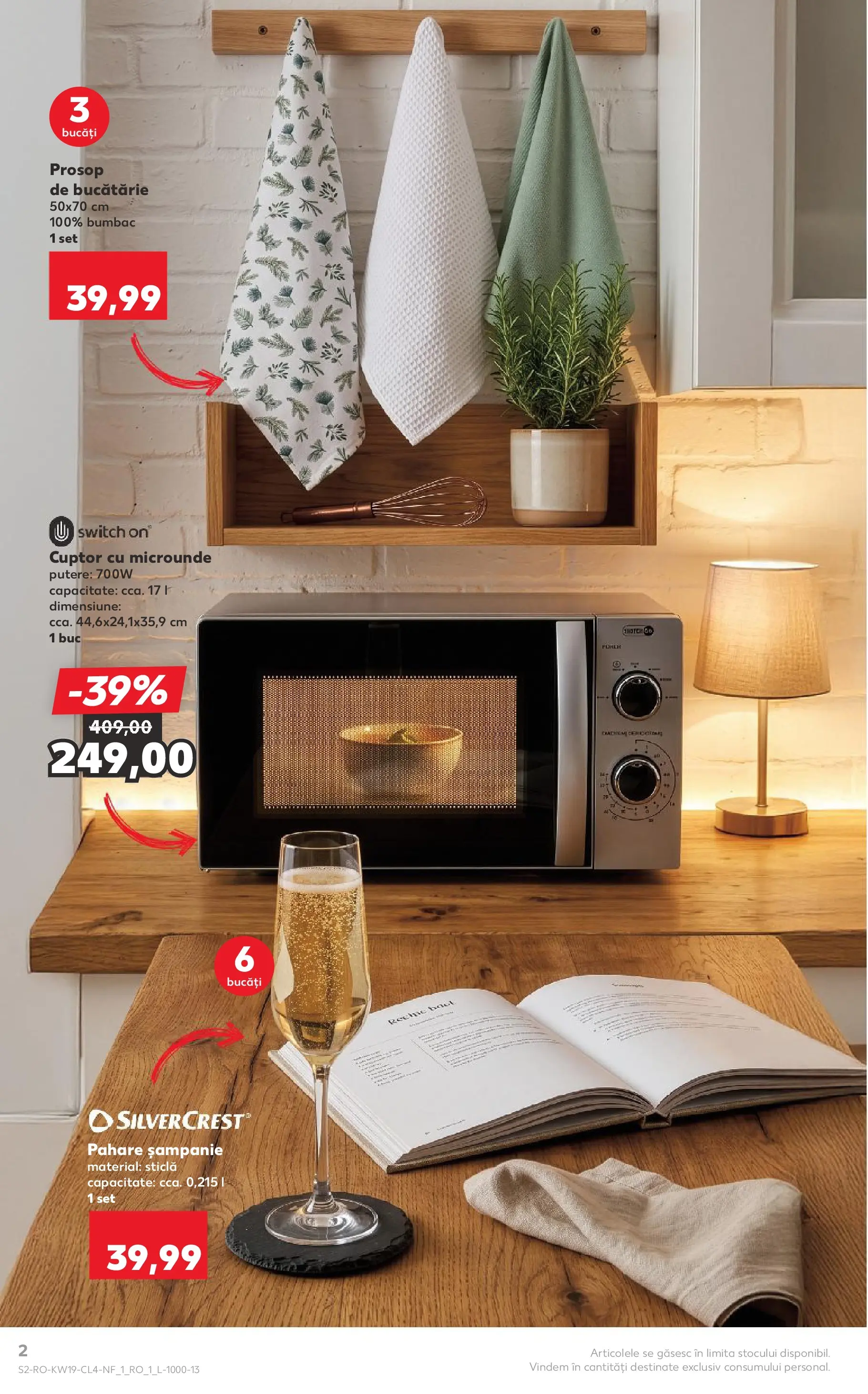 Catalog Kaufland 6 - 11 Mai 2026 | Pagina 2 | Produse: Cuptor, Cuptor Cu Microunde, Pahare, Bucătărie