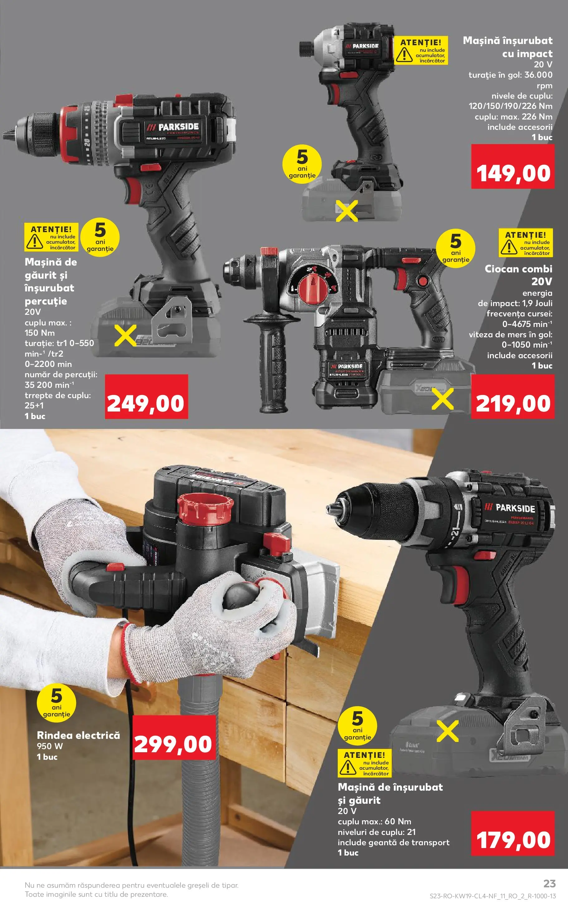 Catalog Kaufland 6 - 11 Mai 2026 | Pagina 23 | Produse: Mașină de găurit, Încărcător, Geantă, Peluş Köpek Yatağı