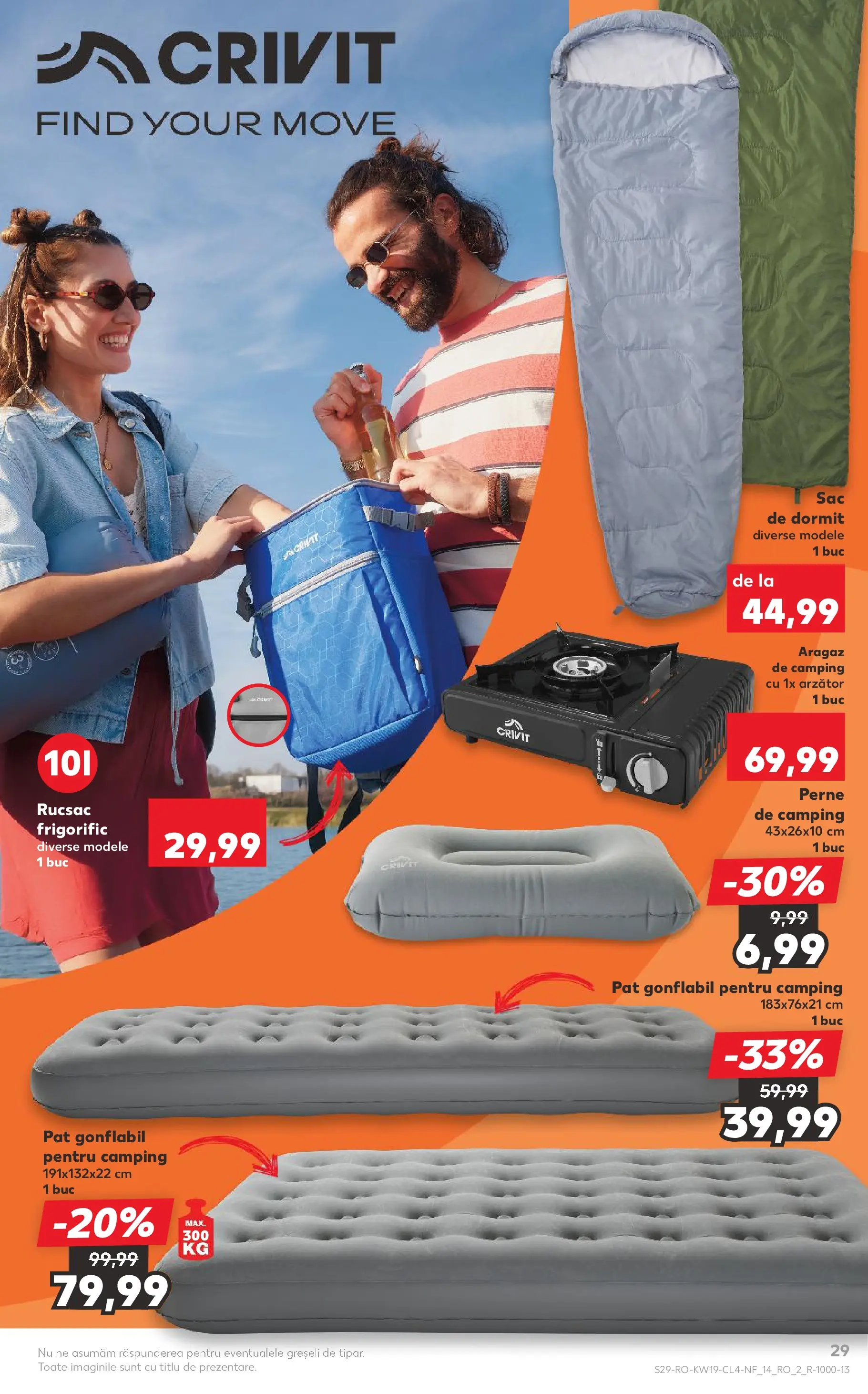 Catalog Kaufland 6 - 11 Mai 2026 | Pagina 29 | Produse: Aragaz, Pat, Rucsac