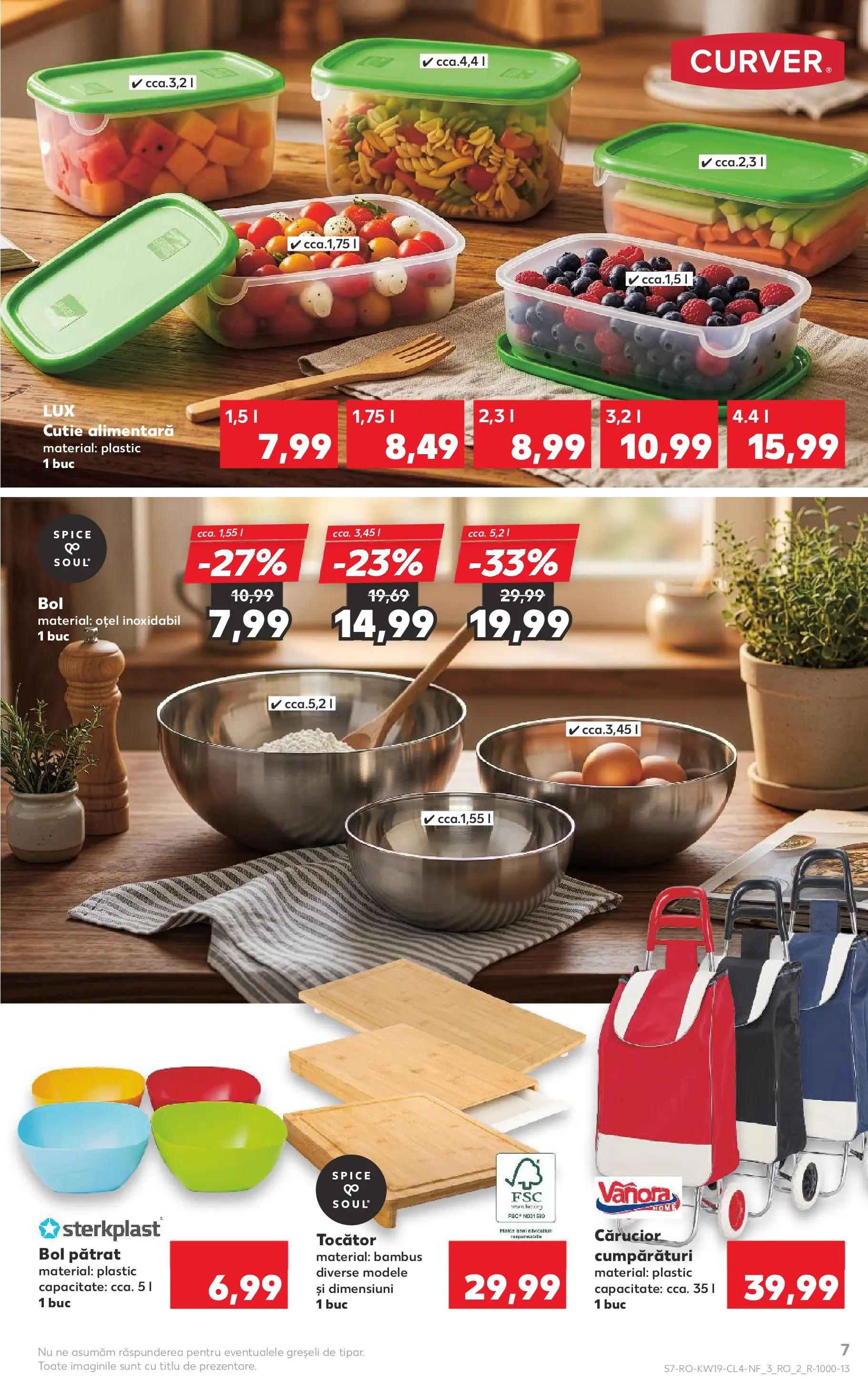 Catalog Kaufland 6 - 11 Mai 2026 | Pagina 7 | Produse: Bol, Cutie, Tocător