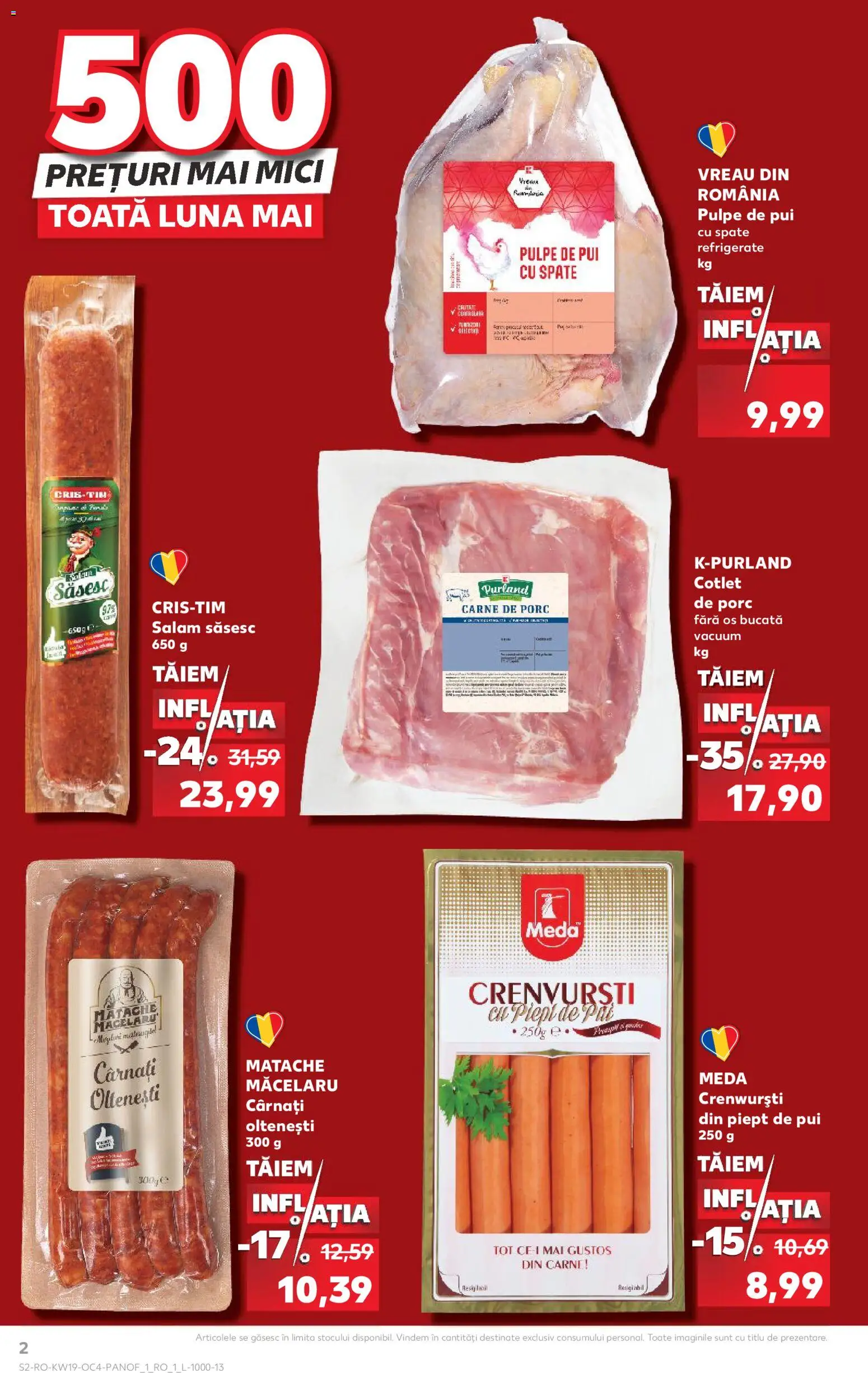 Catalog Kaufland 6 Mai - 8 Iunie 2026 | Pagina 2 | Produse: Lait de coco, Mici, Crenvurști, Salam