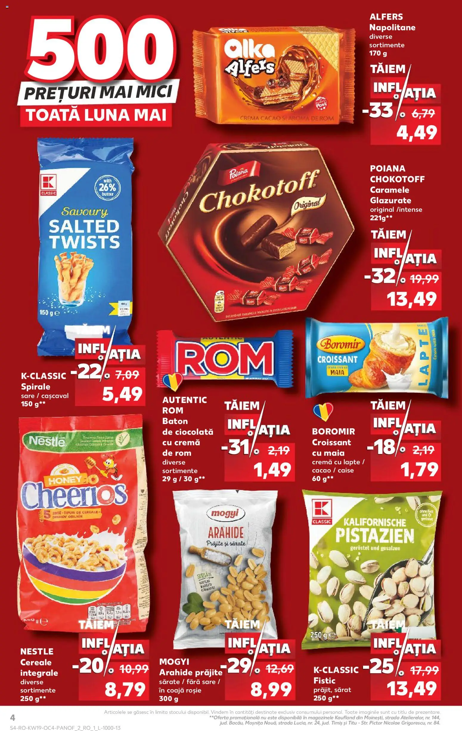 Catalog Kaufland 6 Mai - 8 Iunie 2026 | Pagina 4 | Produse: Mici, Cremă, Cereale, Ahtapot