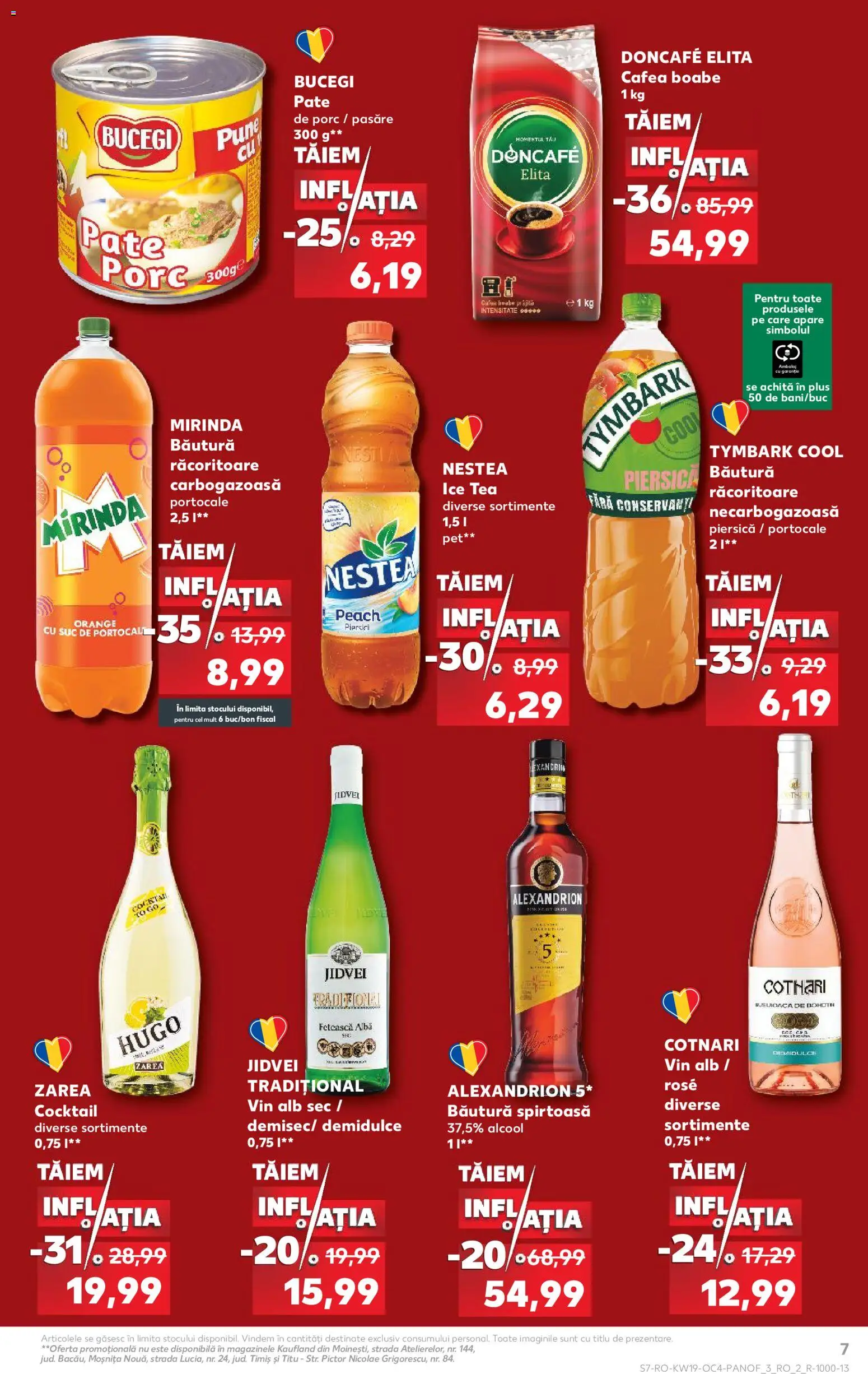 Catalog Kaufland 6 Mai - 8 Iunie 2026 | Pagina 7 | Produse: Piersică, Suc, Vin, Ice tea