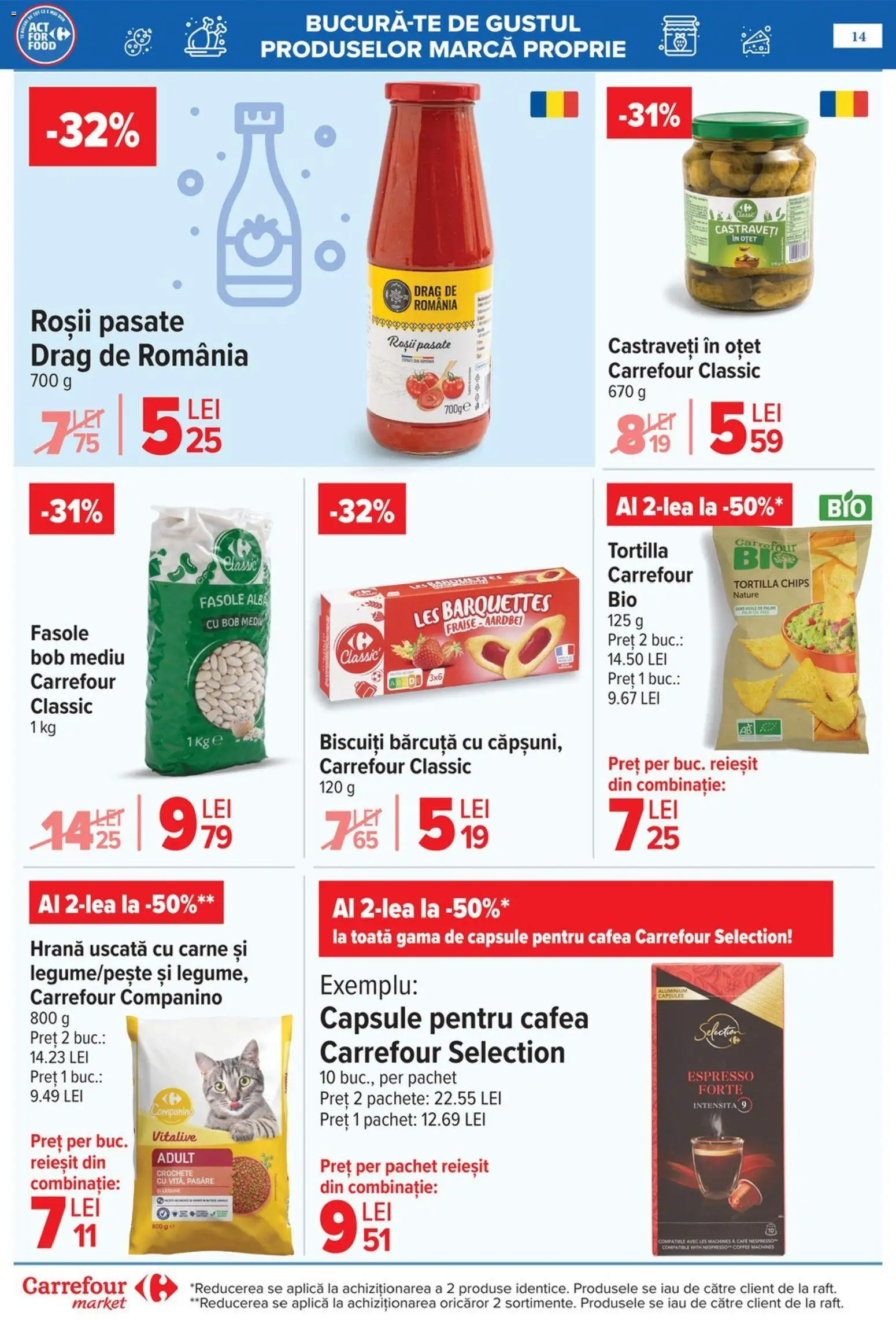 Catalog Carrefour 6 - 18 Mai 2026 | Pagina 17 | Produse: Cafea, Oțet, Biscuiți, Fasole albă