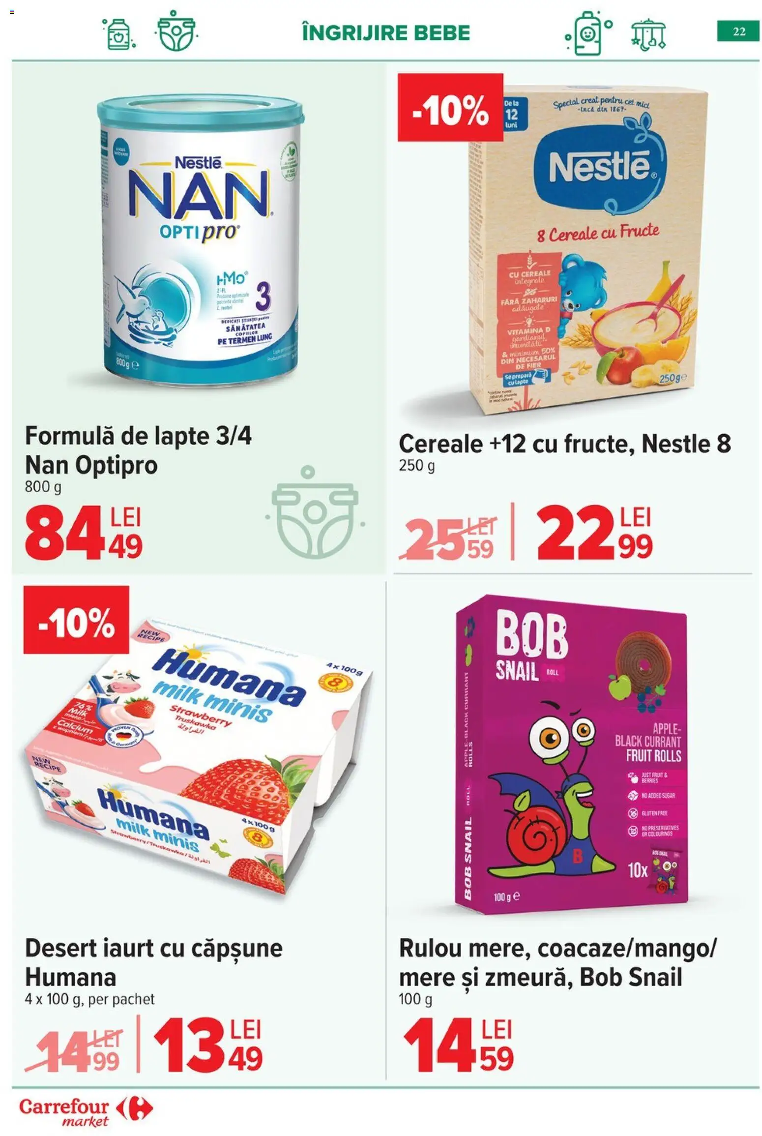Catalog Carrefour 6 - 18 Mai 2026 | Pagina 25 | Produse: Mici, Lapte, Apple, Cereale