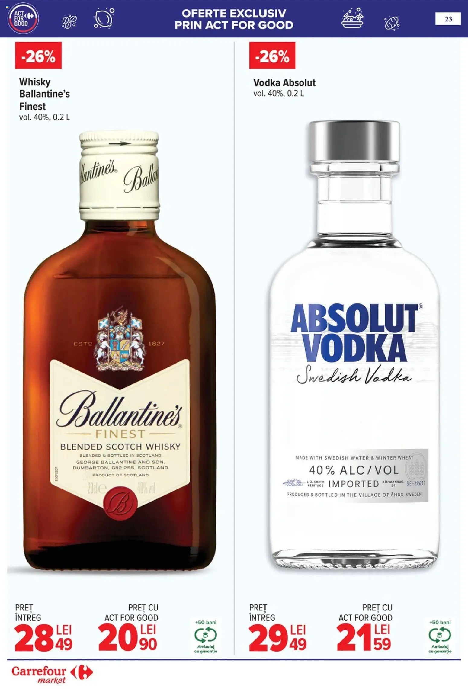 Catalog Carrefour 6 - 18 Mai 2026 | Pagina 26 | Produse: Vodka