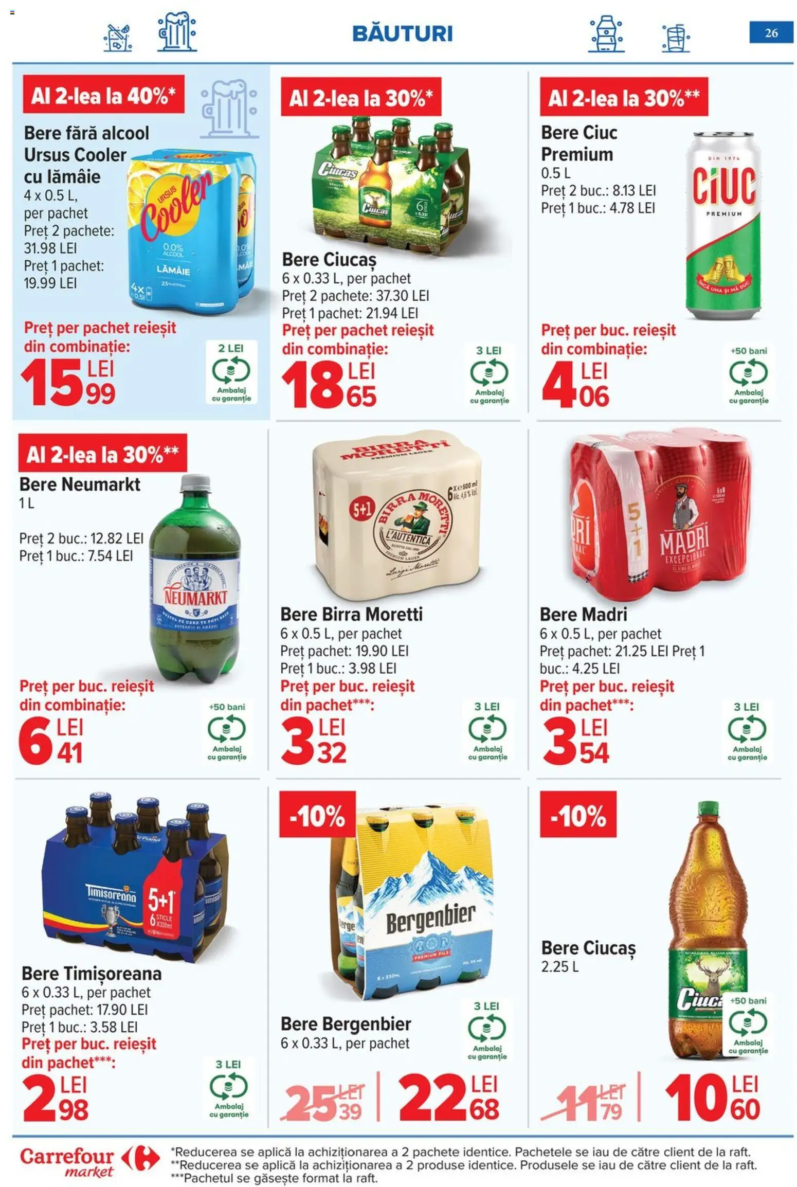 Catalog Carrefour 6 - 18 Mai 2026 | Pagina 29 | Produse: Bere, Plastik Kulübe, Lămâie