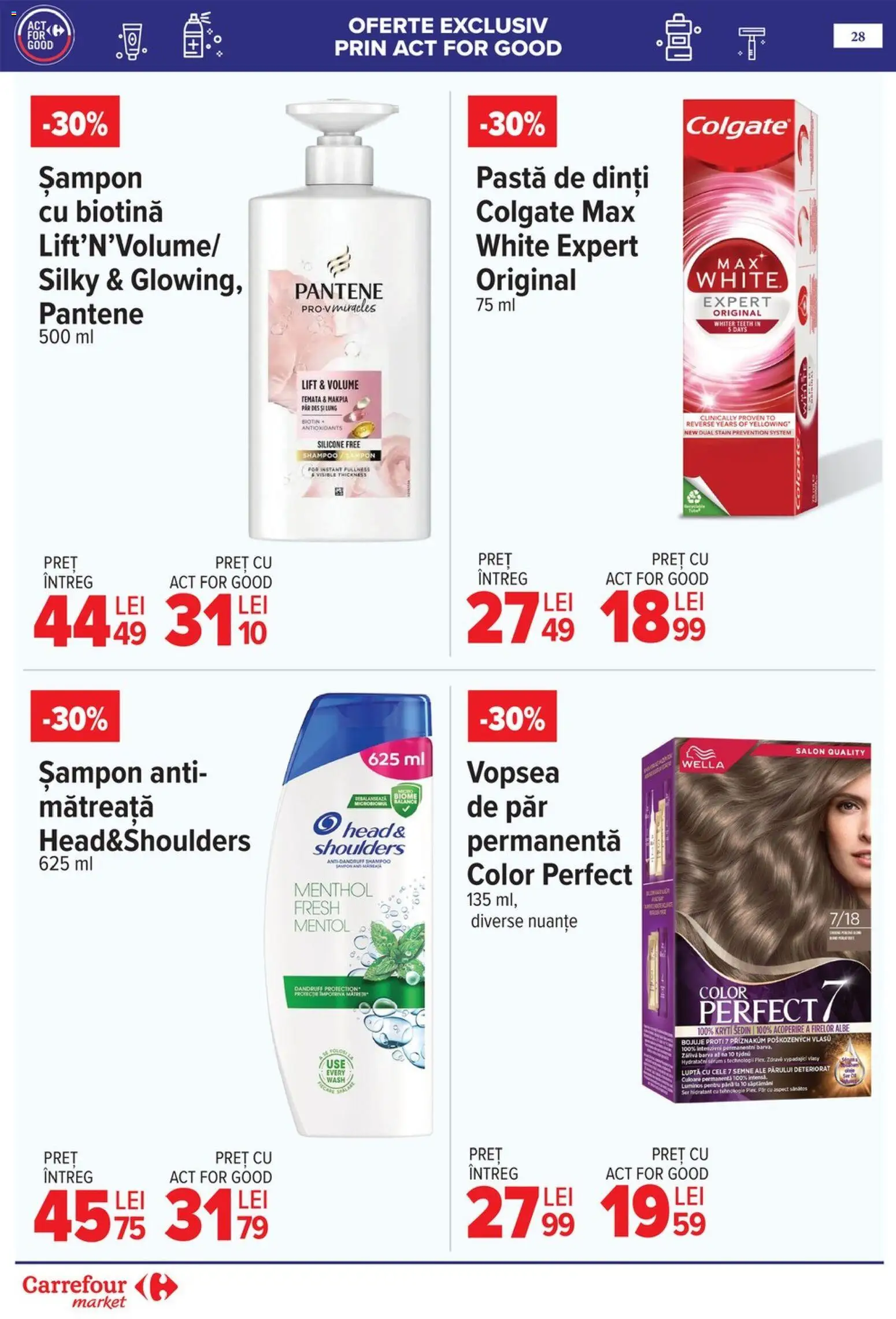 Catalog Carrefour 6 - 18 Mai 2026 | Pagina 31 | Produse: Serum, Vopsea, Șampon, Pastă de dinți