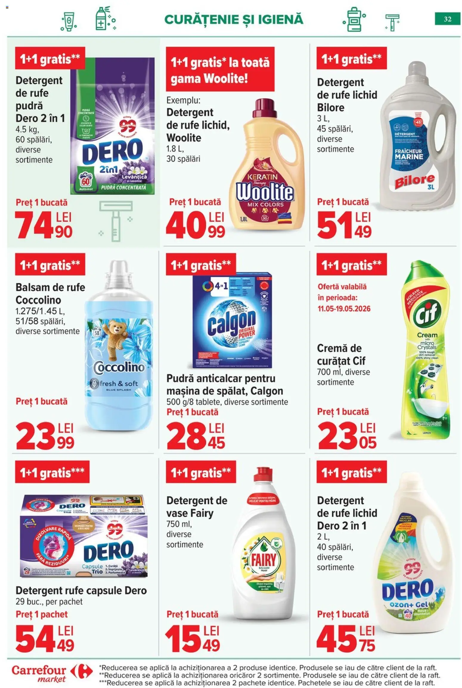 Catalog Carrefour 6 - 18 Mai 2026 | Pagina 35 | Produse: Pomelo, Pudră, Balsam, Detergent