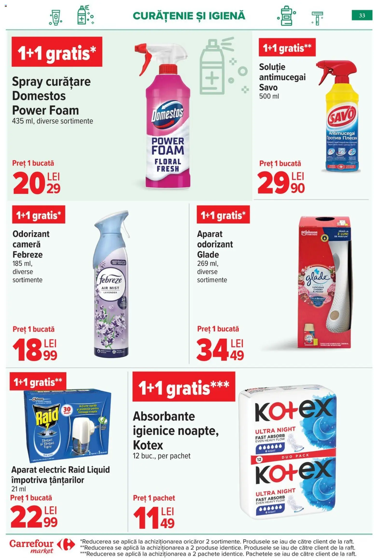 Catalog Carrefour 6 - 18 Mai 2026 | Pagina 36 | Produse: Cameră, Absorbante