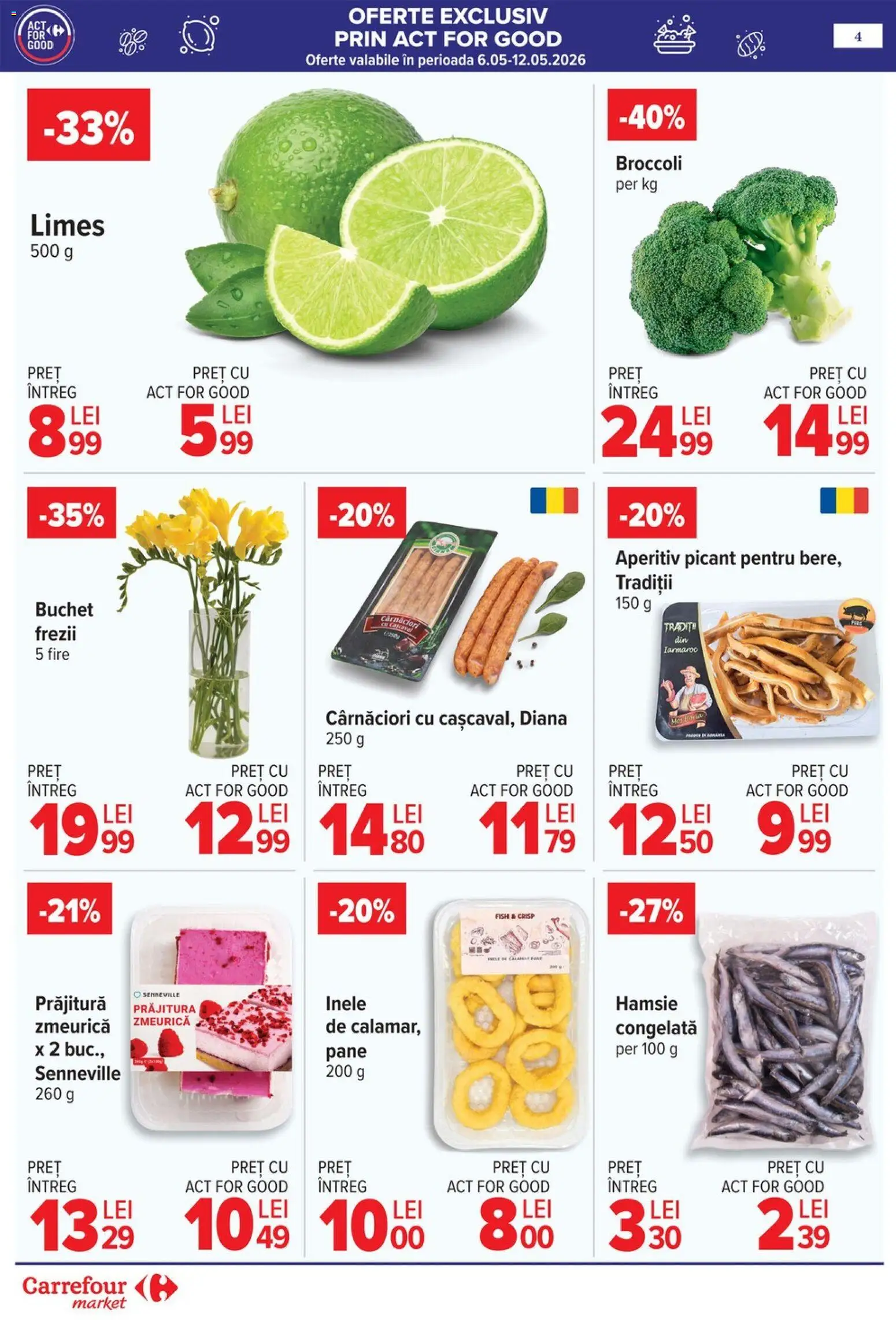 Catalog Carrefour 6 - 18 Mai 2026 | Pagina 7 | Produse: Prăjitură