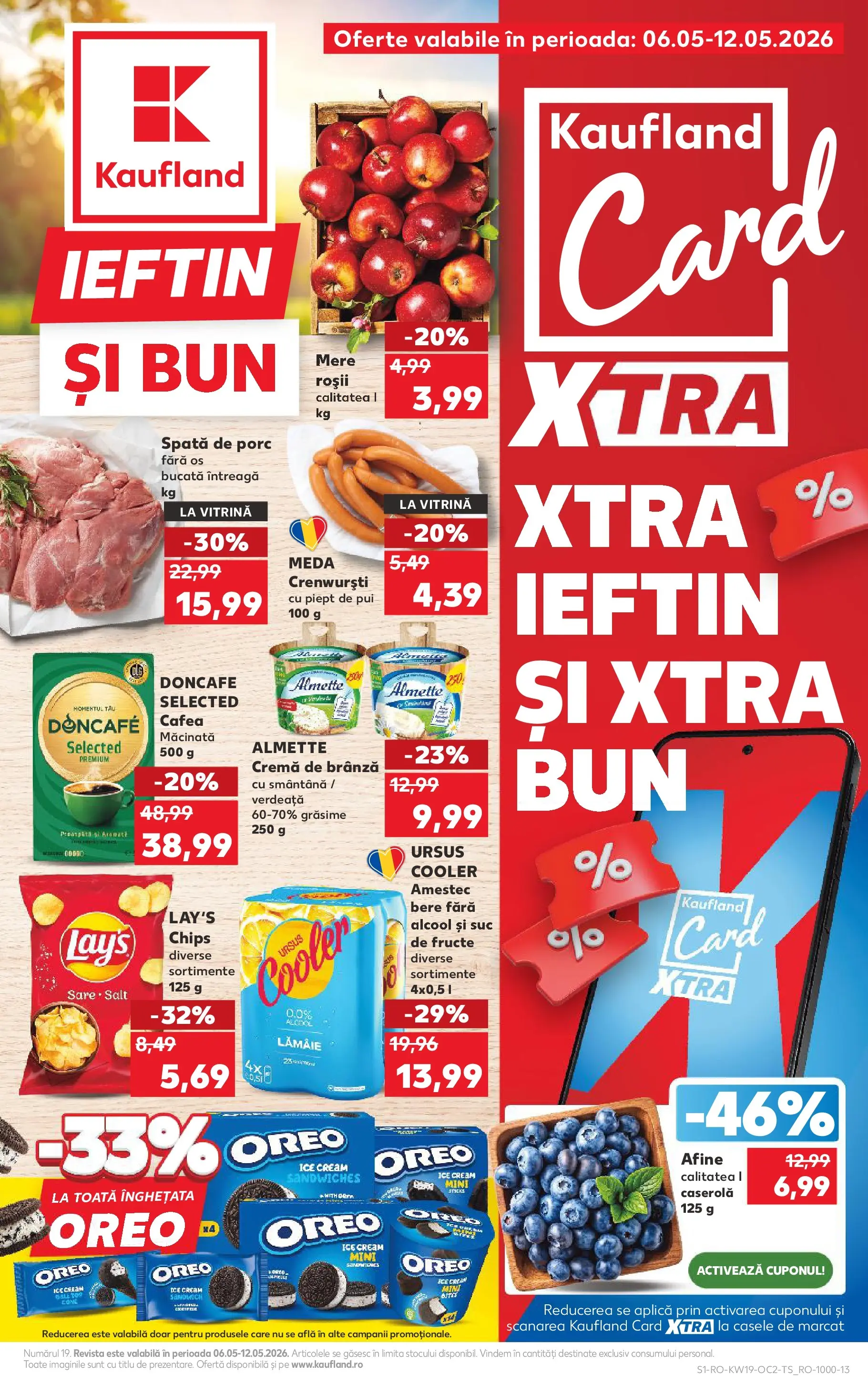 Catalog Kaufland 6 - 11 Mai 2026 | Pagina 1 | Produse: Suc, Mere, Înghețată, Verdeață