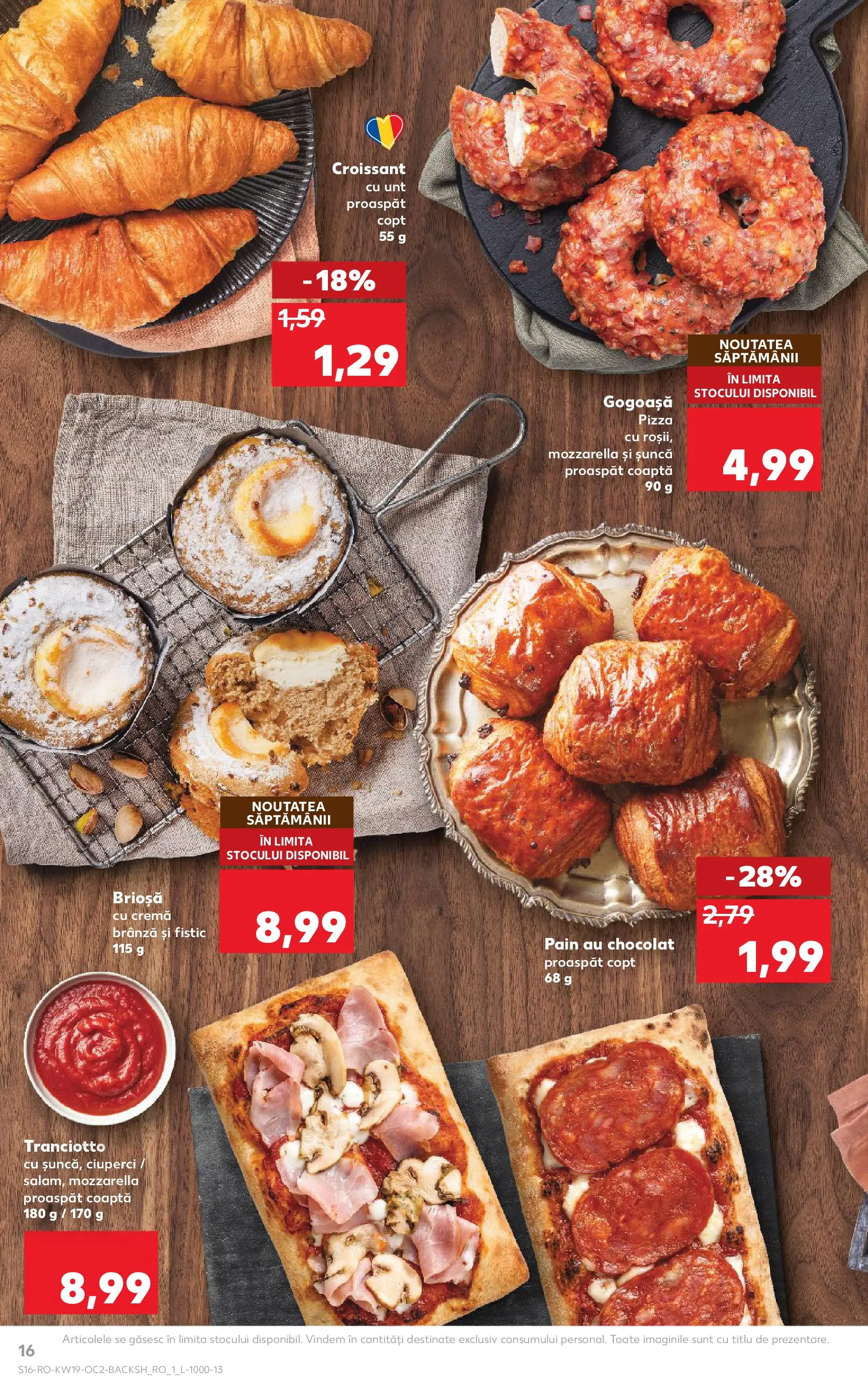 Catalog Kaufland 6 - 11 Mai 2026 | Pagina 16 | Produse: Divan, Mozzarella, Pizza, Fistic