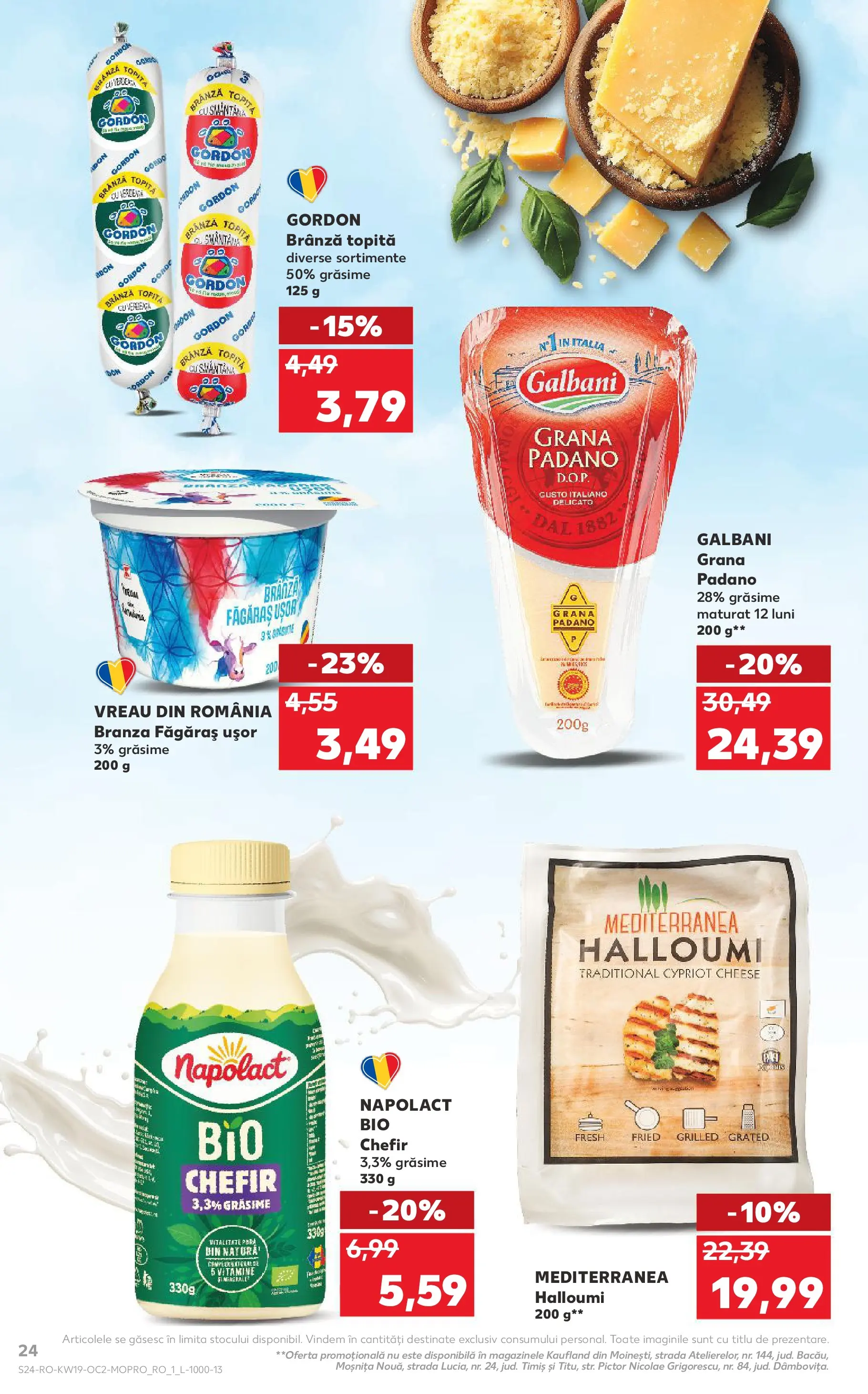 Catalog Kaufland 6 - 11 Mai 2026 | Pagina 24 | Produse: Şerit ödül, Brânză, Kefir