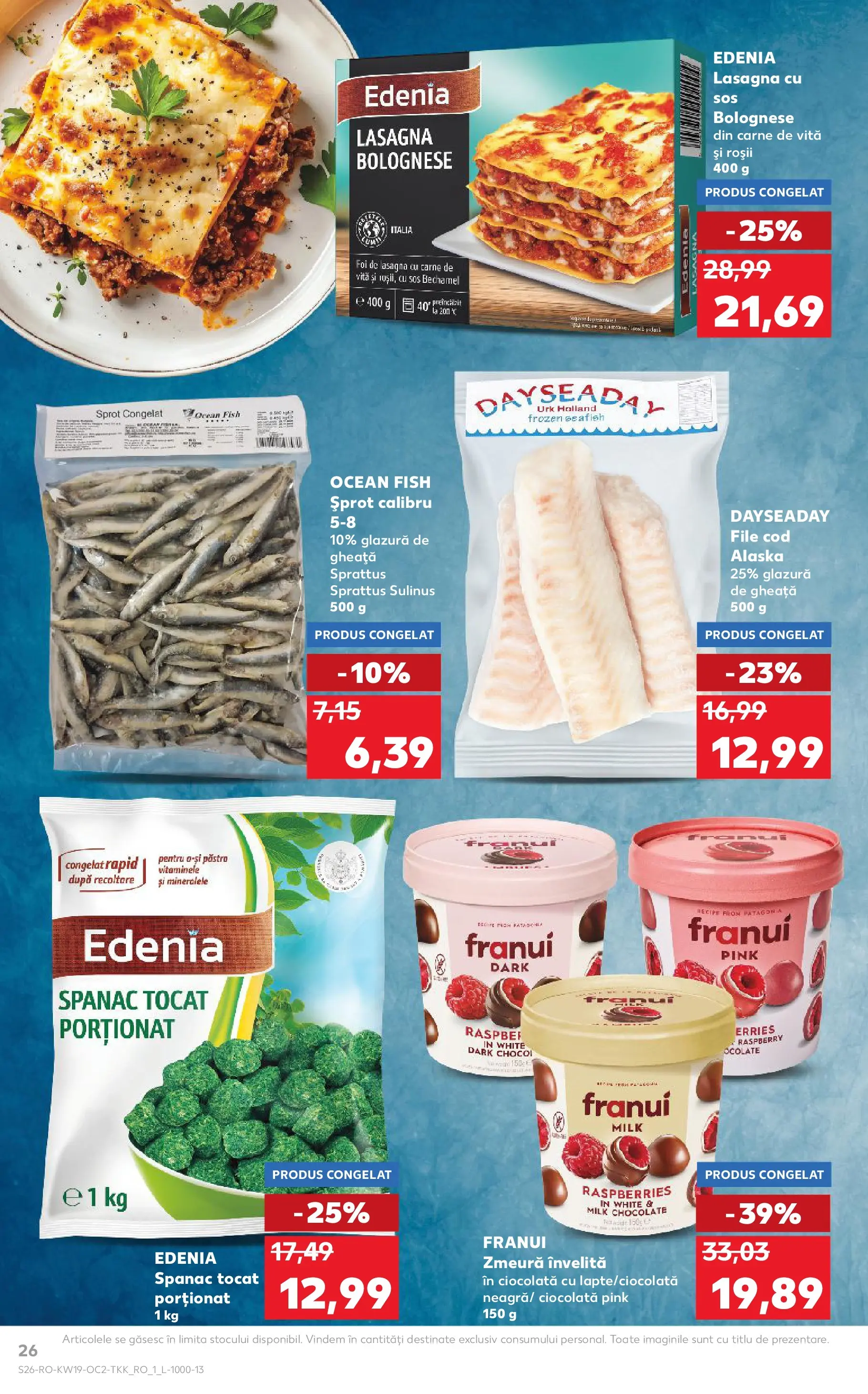 Catalog Kaufland 6 - 11 Mai 2026 | Pagina 26 | Produse: Lasagna, Ciocolată, Roșii, Carne De Vită