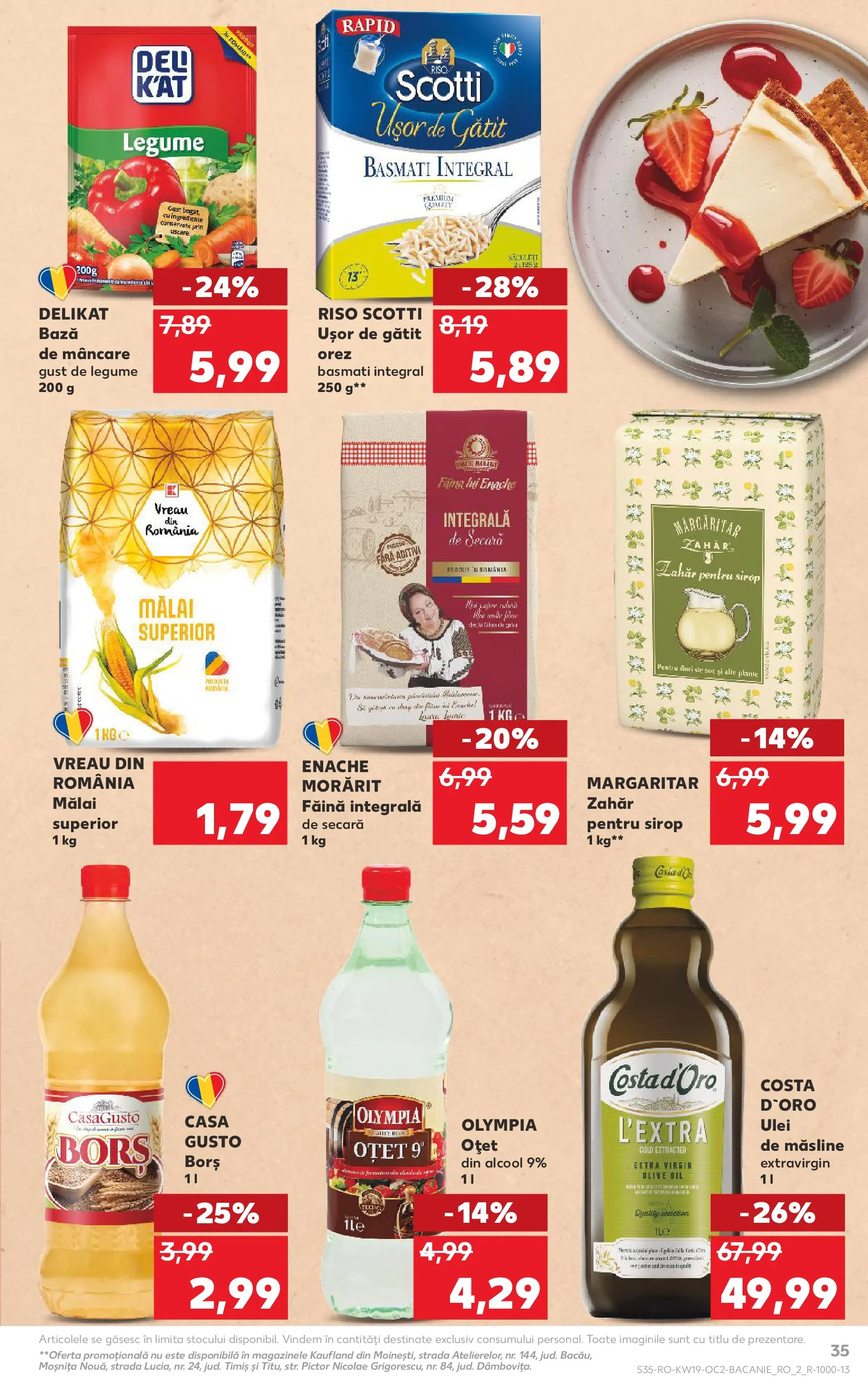 Catalog Kaufland 6 - 11 Mai 2026 | Pagina 35 | Produse: Măsline, Borș, Oțet, Mălai