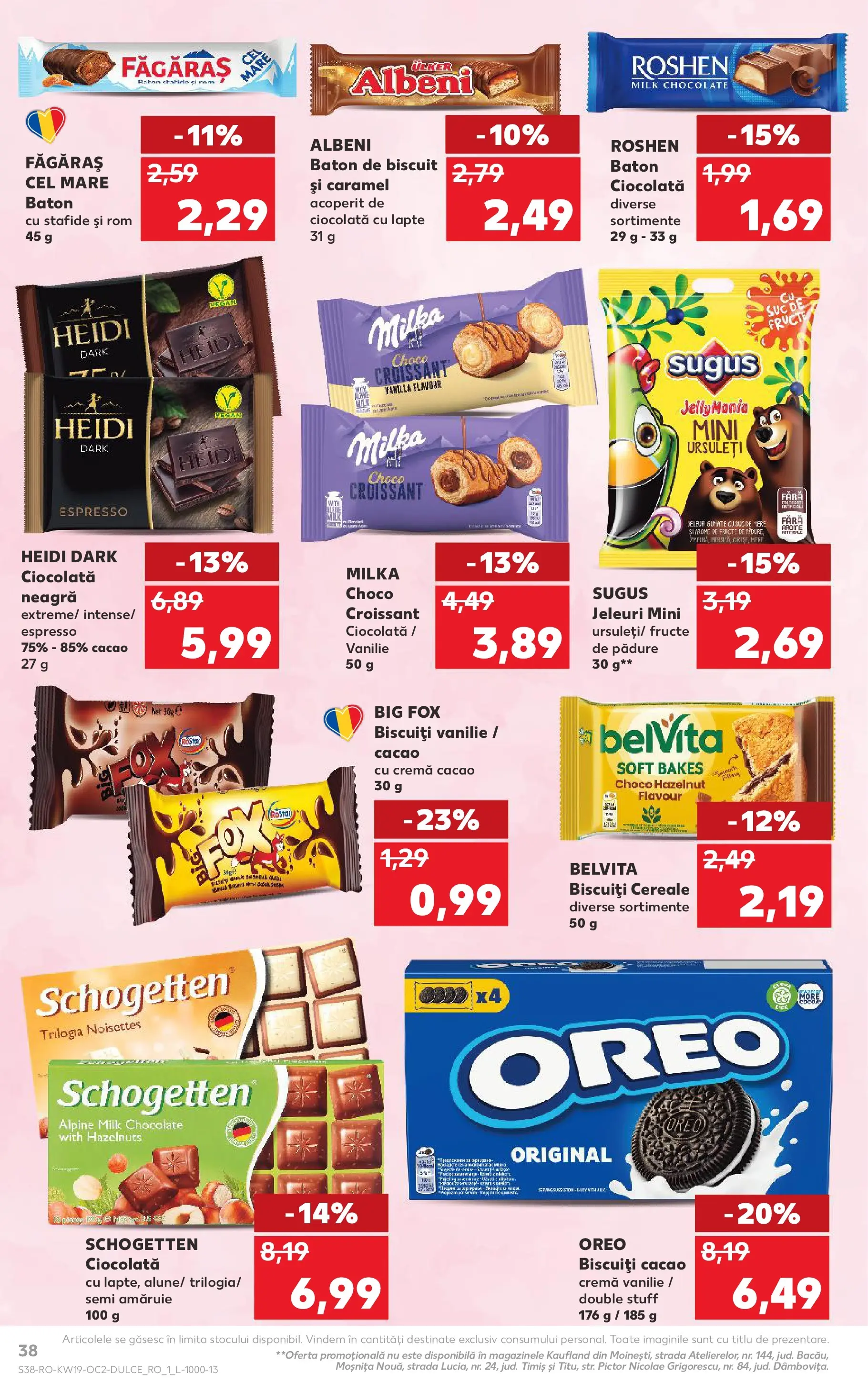 Catalog Kaufland 6 - 11 Mai 2026 | Pagina 38 | Produse: Lapte, Suc, Cacao, Stafide