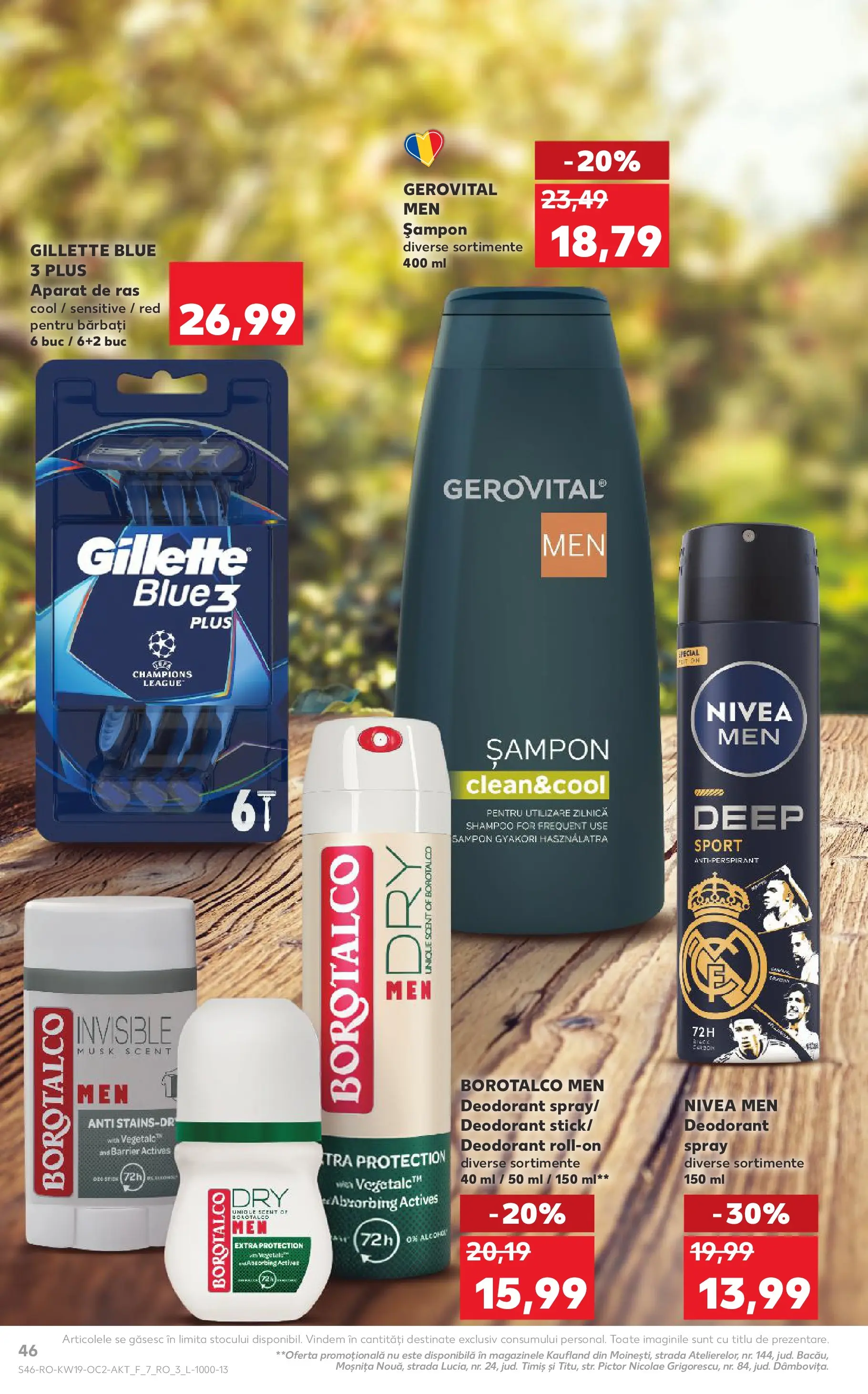Catalog Kaufland 6 - 11 Mai 2026 | Pagina 46 | Produse: Aparat De Ras, Șampon, Deodorant, Antiperspirant