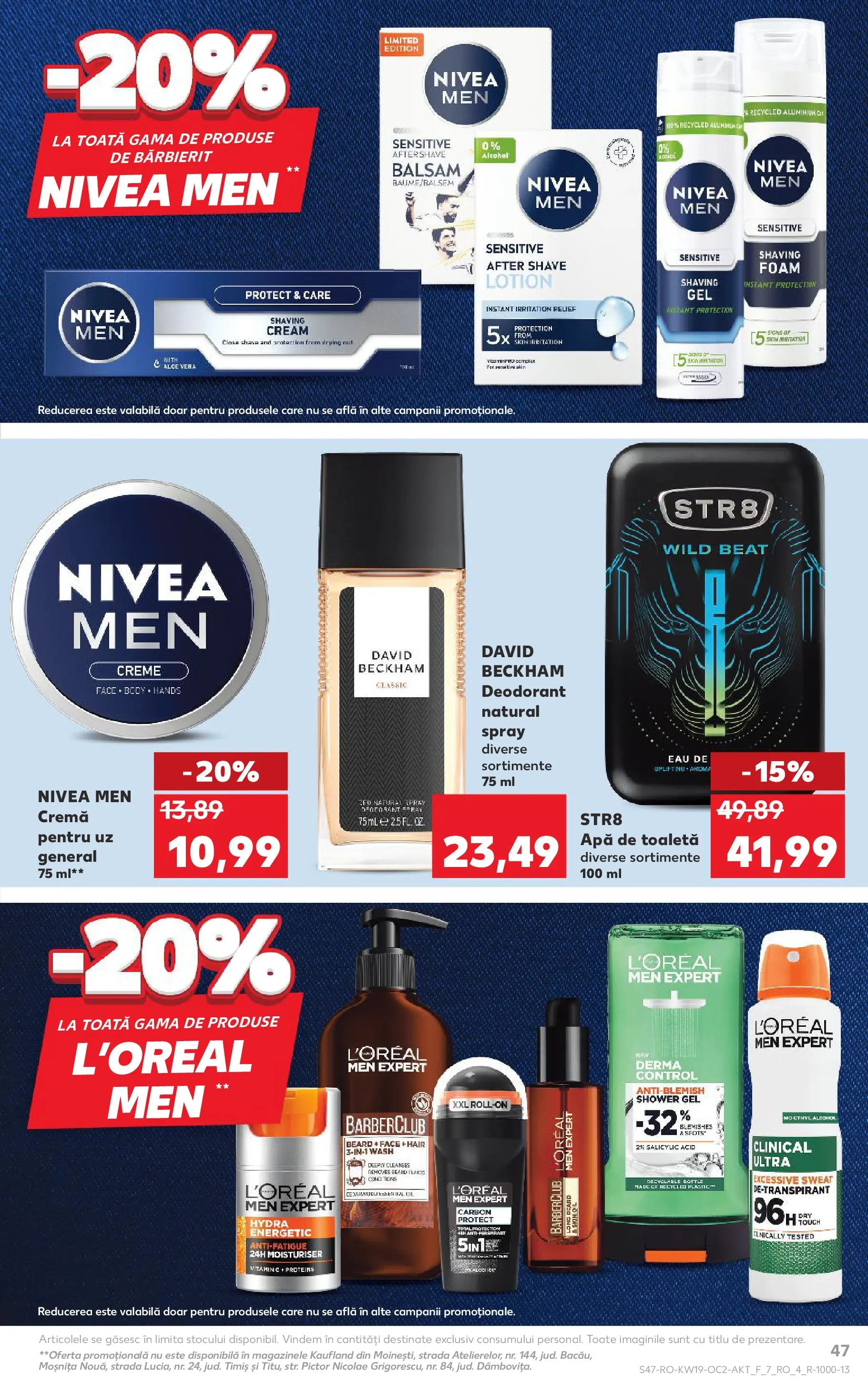 Catalog Kaufland 6 - 11 Mai 2026 | Pagina 47 | Produse: Toaletă, Balsam, Deodorant, Apă