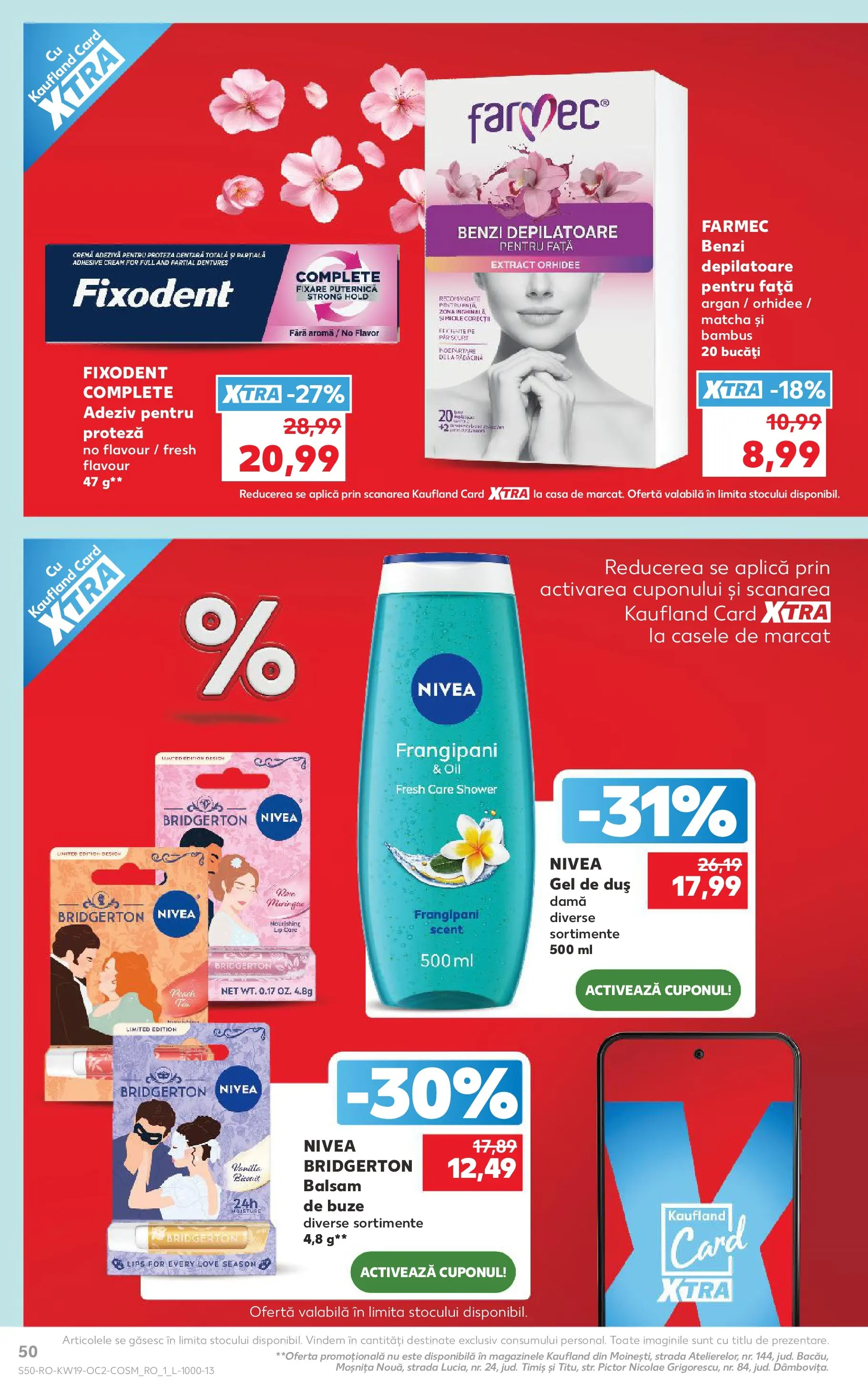 Catalog Kaufland 6 - 11 Mai 2026 | Pagina 50 | Produse: Orhidee, Duș, Adeziv, Benzi depilatoare