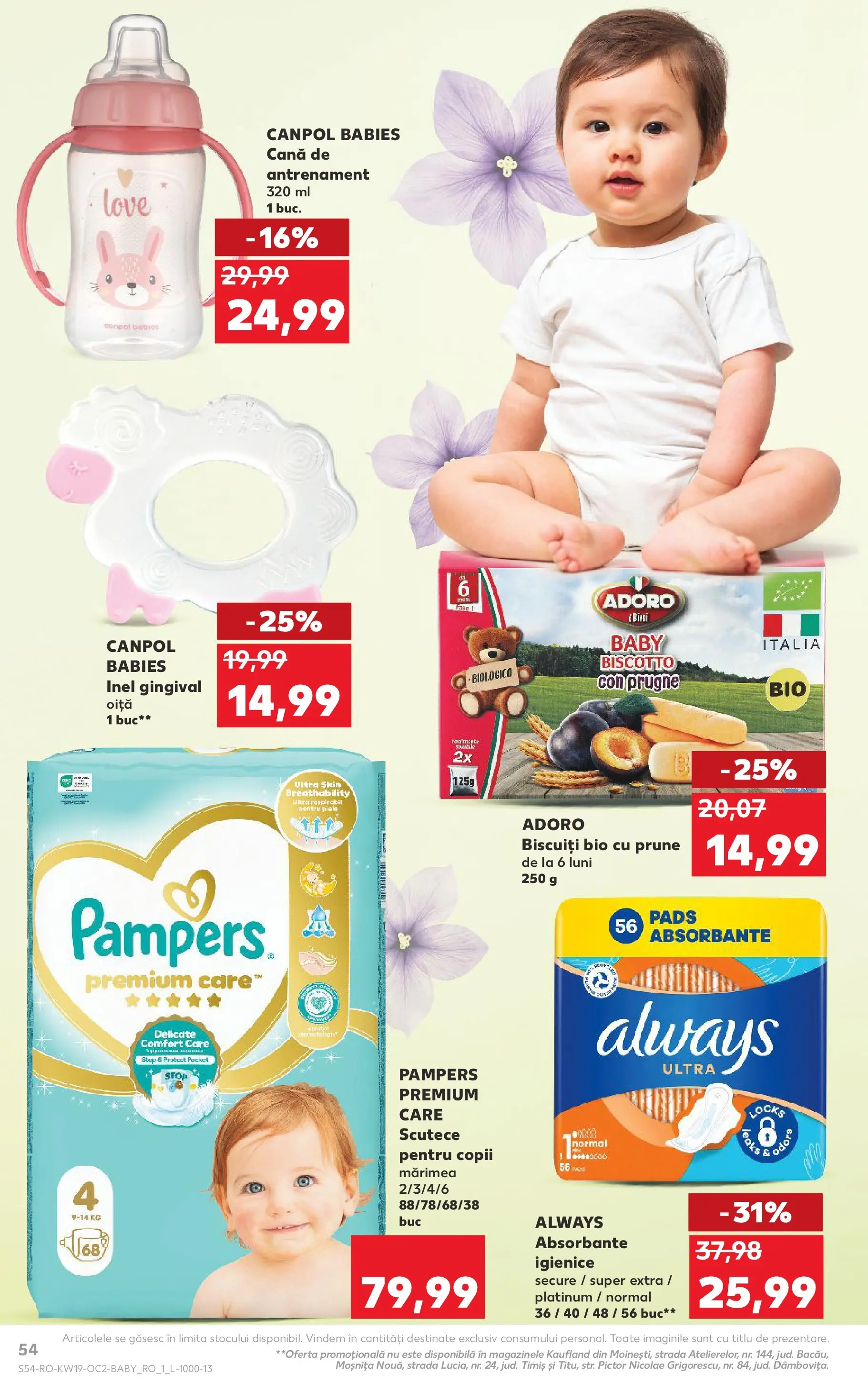 Catalog Kaufland 6 - 11 Mai 2026 | Pagina 54 | Produse: Pirinç gevreği, Inel, Prune, Absorbante
