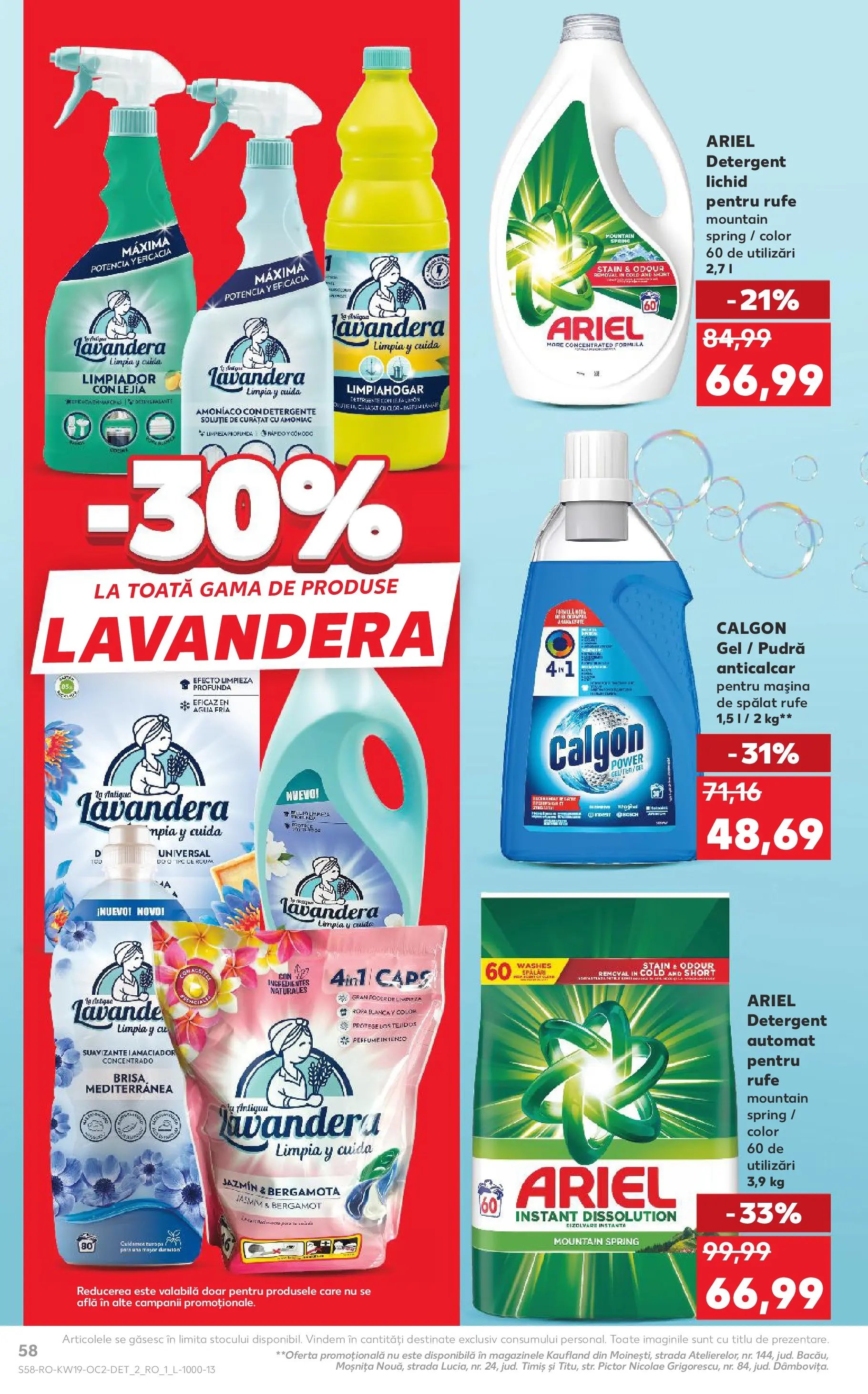 Catalog Kaufland 6 - 11 Mai 2026 | Pagina 58 | Produse: Pară, Kedi Ödül Oyuncakları, Pudră, Detergent