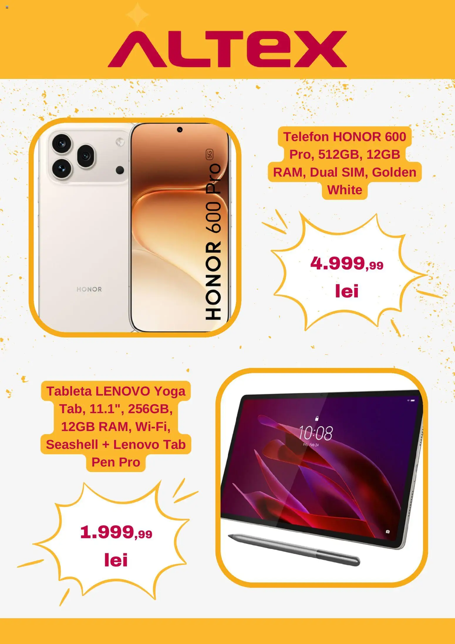 Catalog Altex 7 - 12 Mai 2026 | Pagina 2 | Produse: Telefon, Tabletă