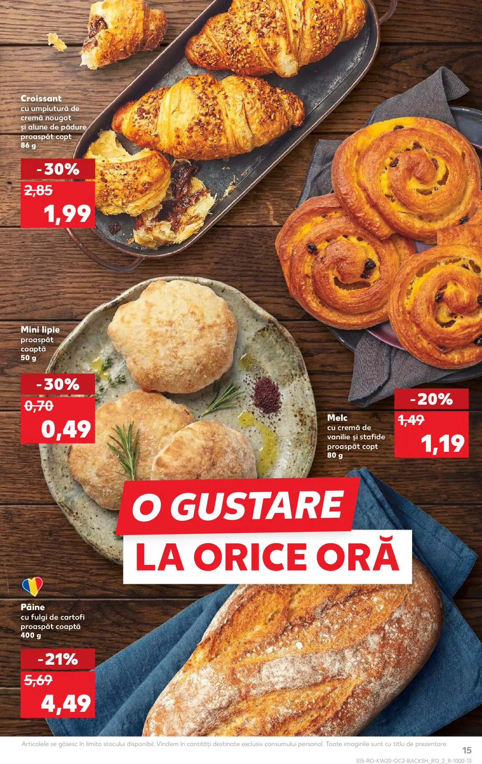 Catalog Kaufland 13 - 18 Mai 2026 | Pagina 15 | Produse: Alune, Cremă, Pâine, Cartofi