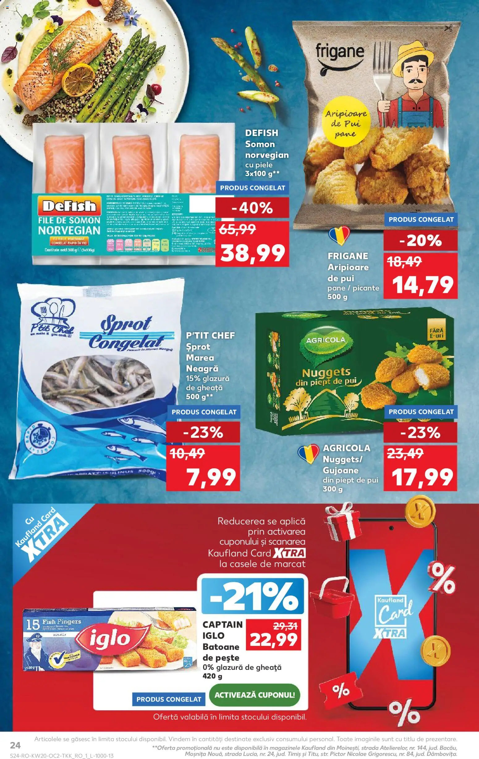 Catalog Kaufland 13 - 18 Mai 2026 | Pagina 24 | Produse: Marker kalem, Hacıyatmaz Kedi Oyuncağı, Pește