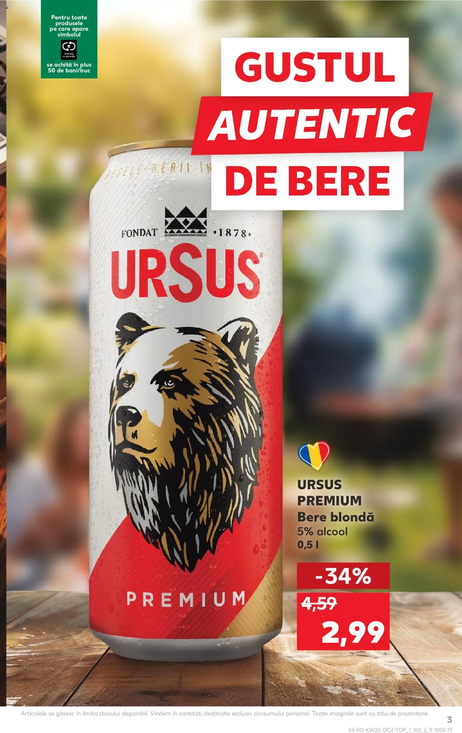 Catalog Kaufland 13 - 18 Mai 2026 | Pagina 3 | Produse: Bere