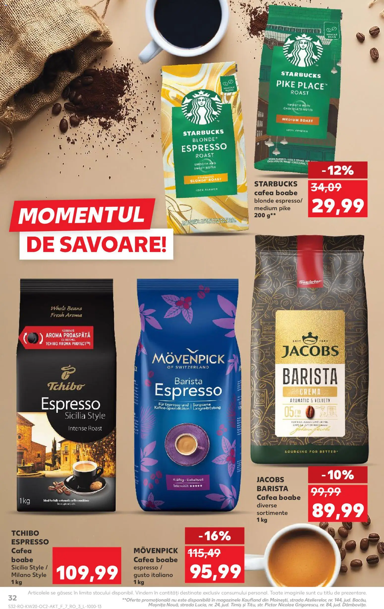 Catalog Kaufland 13 - 18 Mai 2026 | Pagina 32 | Produse: Delgeç, Köpek çiti, Cremă, Cafea