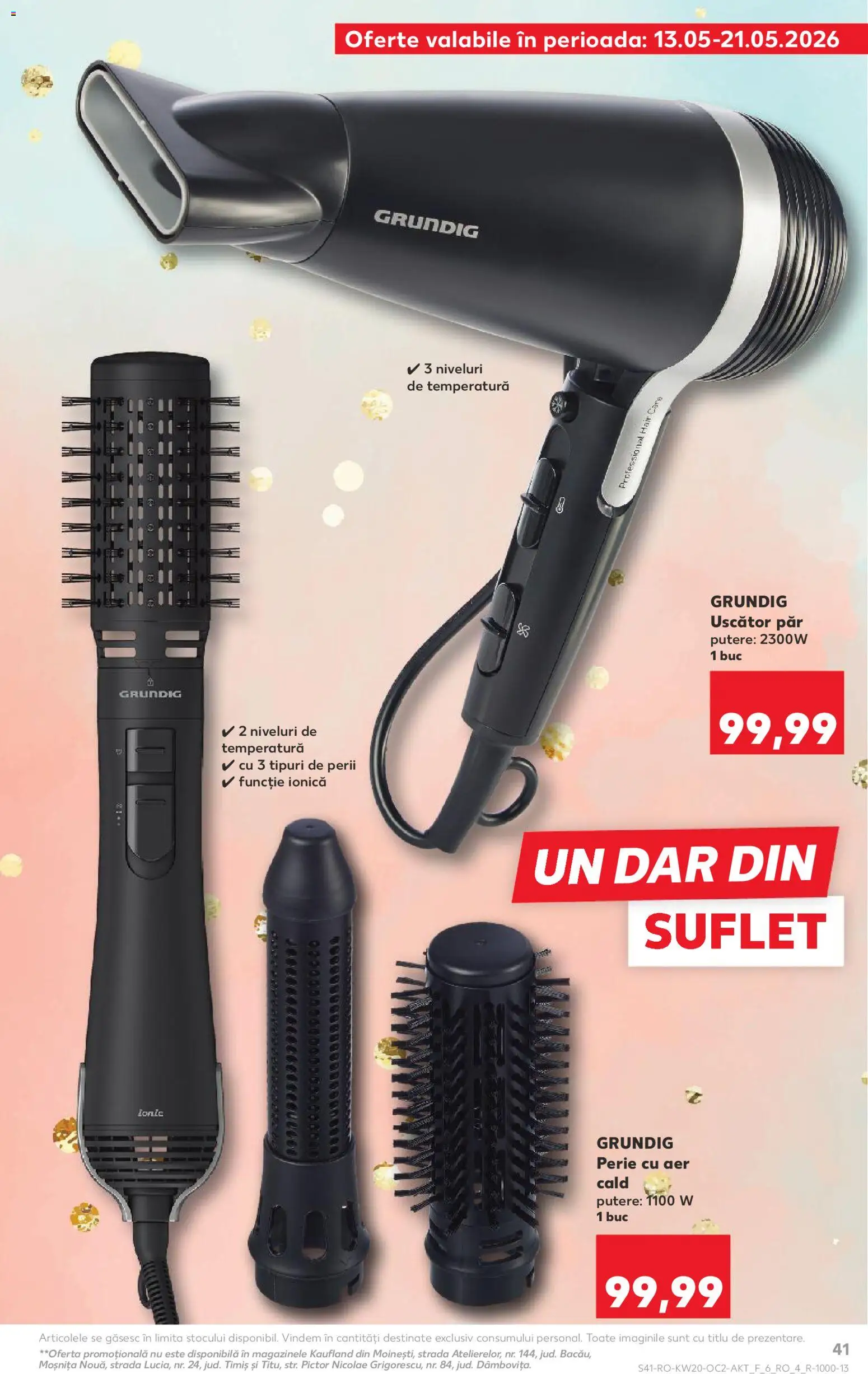 Catalog Kaufland 13 - 18 Mai 2026 | Pagina 41 | Produse: Uscător, Perie