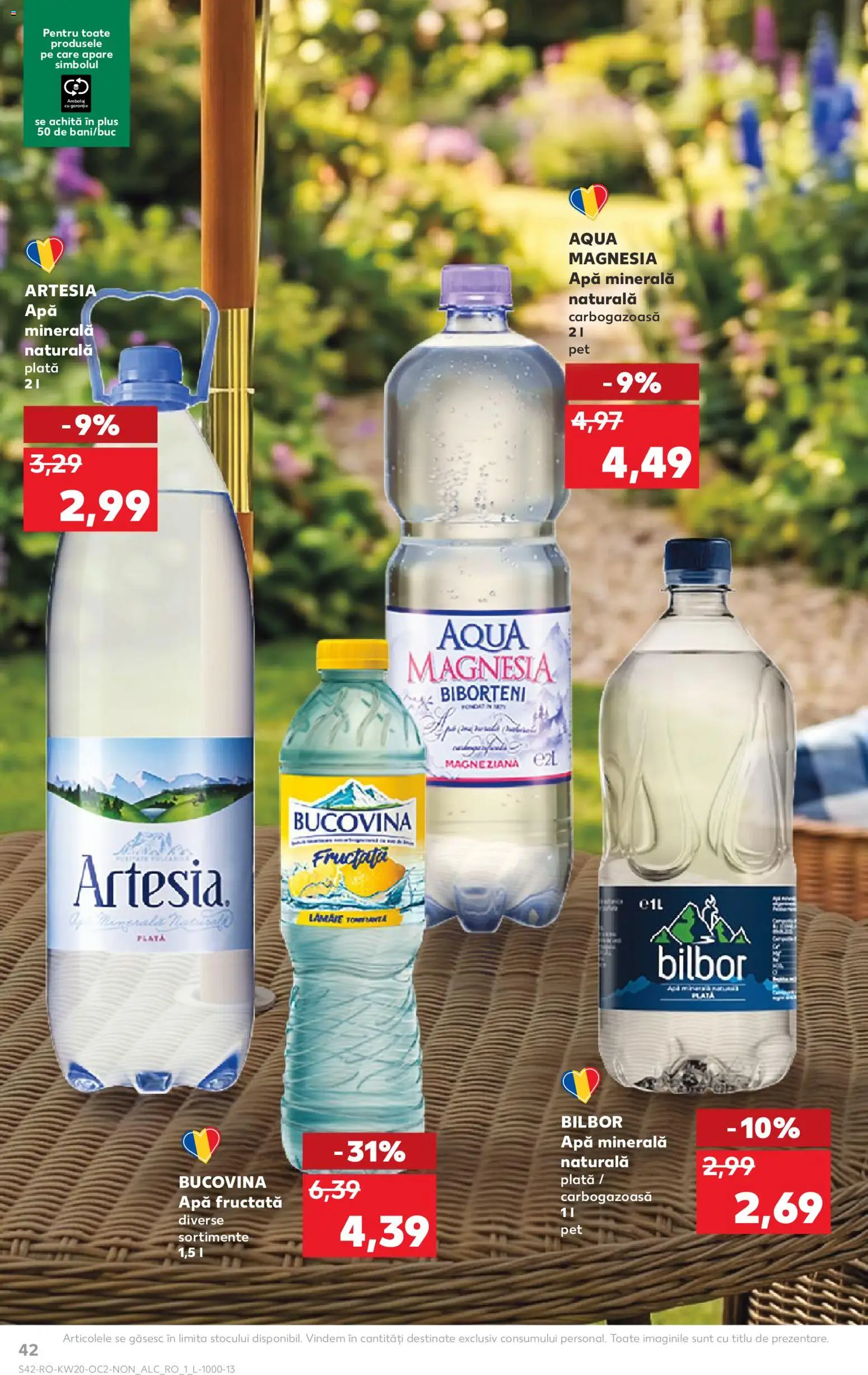 Catalog Kaufland 13 - 18 Mai 2026 | Pagina 42 | Produse: Yazı tahtası kalemi, Apă