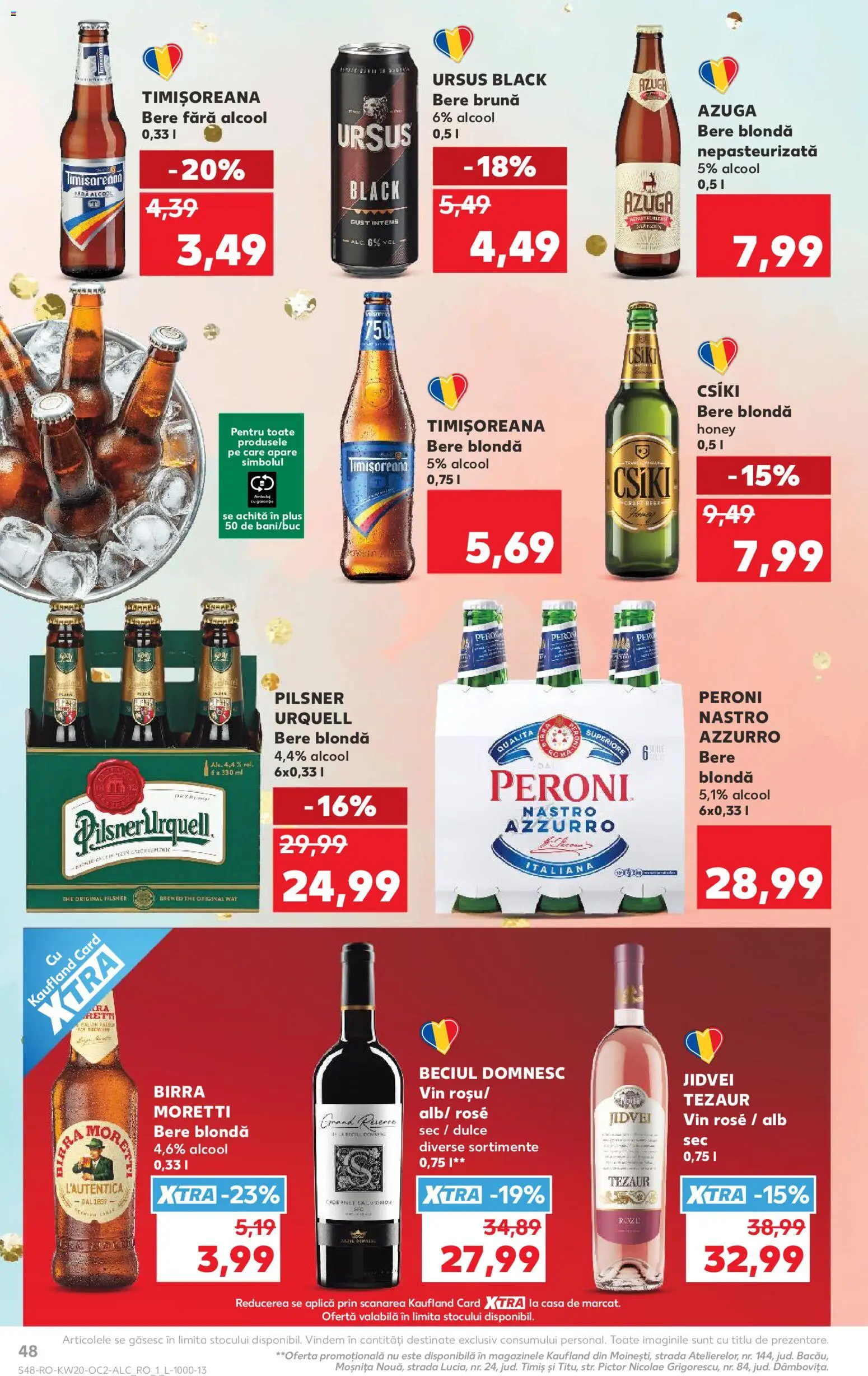 Catalog Kaufland 13 - 18 Mai 2026 | Pagina 48 | Produse: Vin, Bere