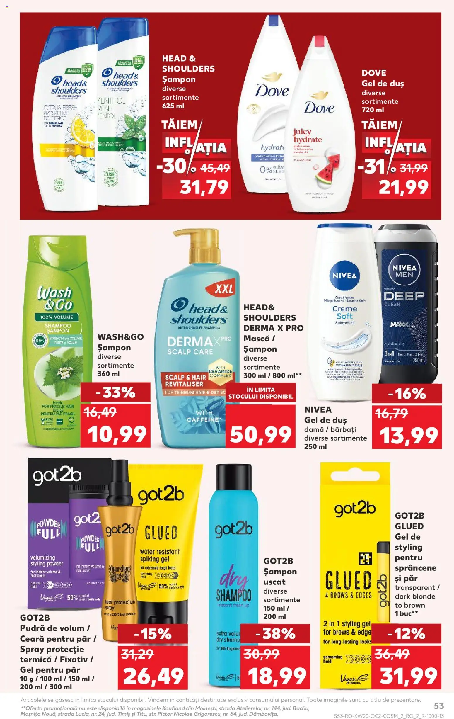 Catalog Kaufland 13 - 18 Mai 2026 | Pagina 53 | Produse: Pomelo, Pudră, Șampon, Șampon uscat