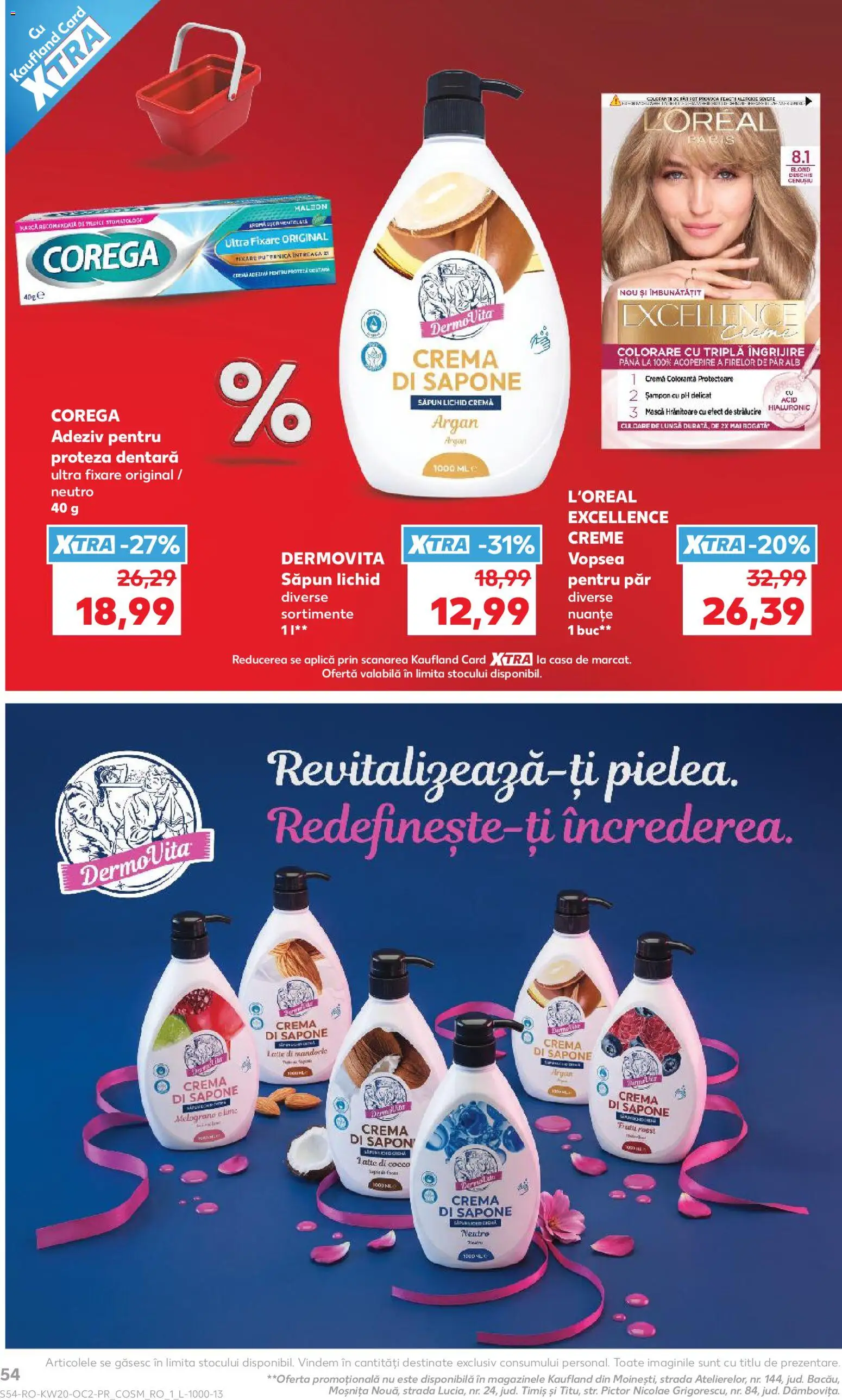 Catalog Kaufland 13 - 18 Mai 2026 | Pagina 54 | Produse: Vopsea, Cremă, Săpun, Săpun lichid