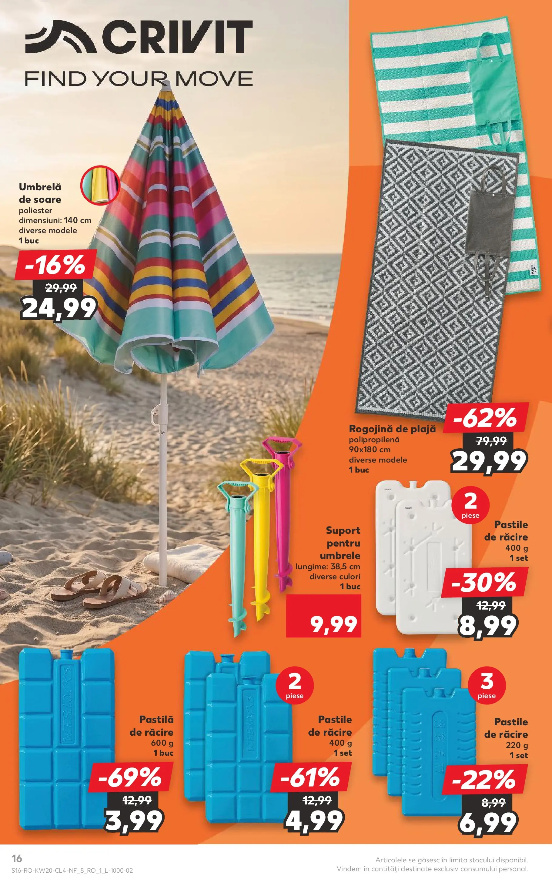 Catalog Kaufland 13 - 18 Mai 2026 | Pagina 16 | Produse: Umbrelă, Rogojină