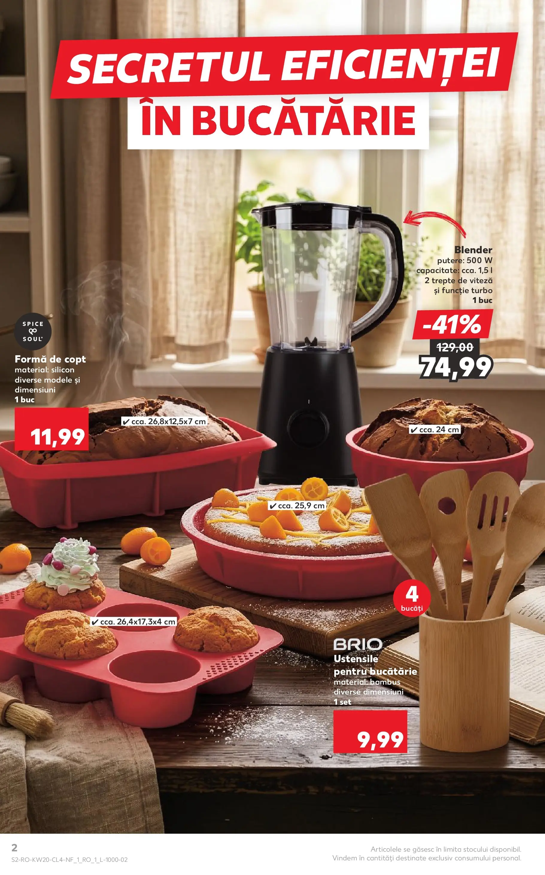 Catalog Kaufland 13 - 18 Mai 2026 | Pagina 2 | Produse: Blender, Bucătărie
