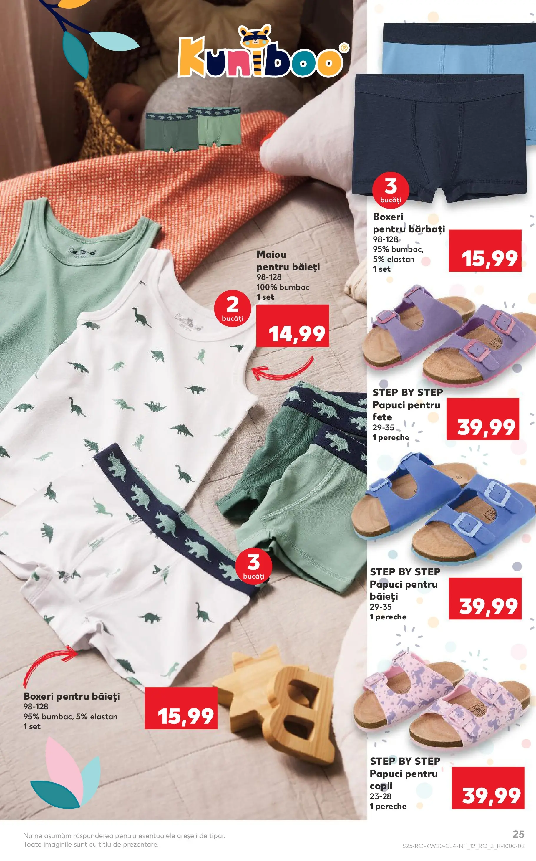 Catalog Kaufland 13 - 18 Mai 2026 | Pagina 25 | Produse: Top, Maiou, Boxeri, Papuci