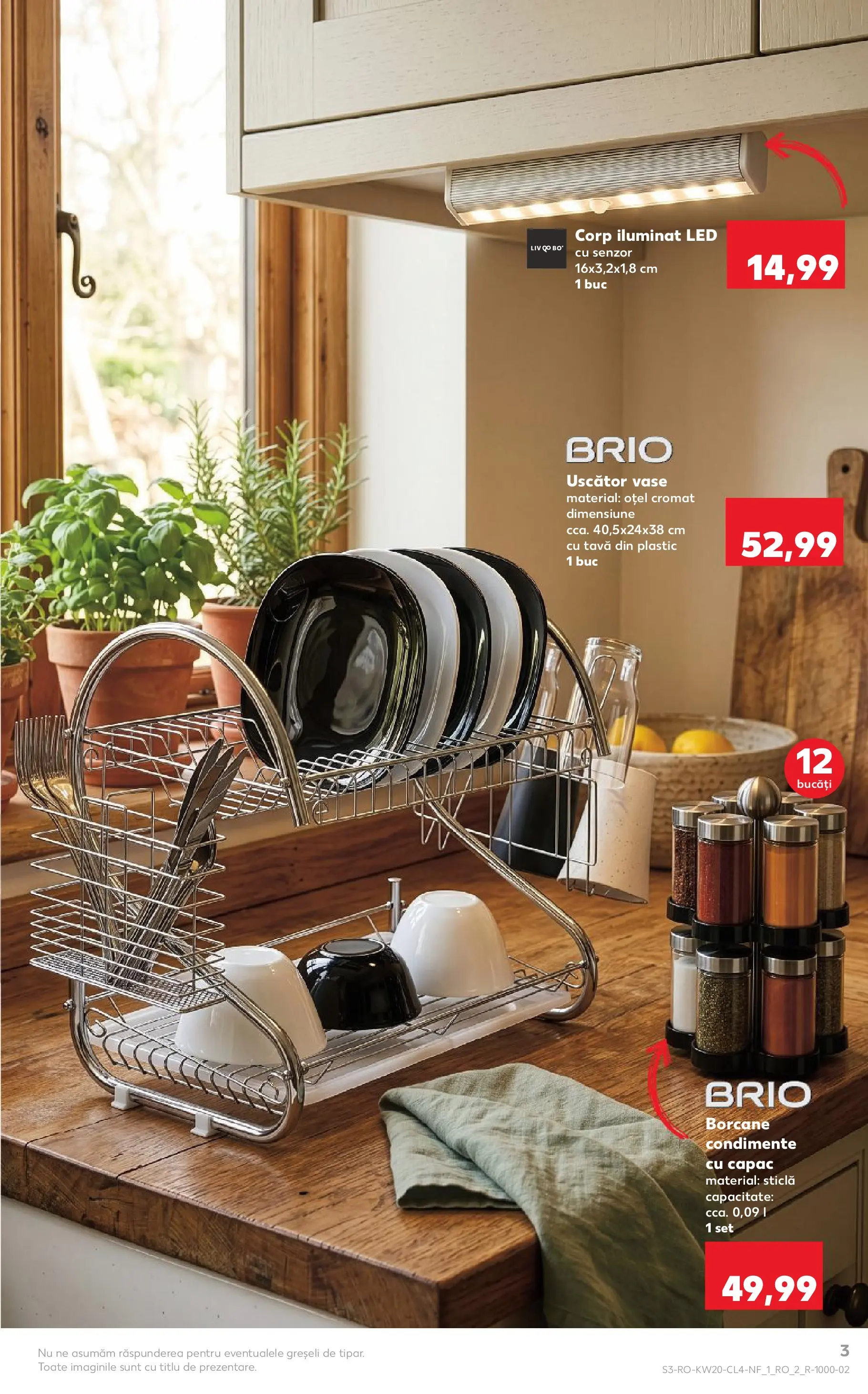 Catalog Kaufland 13 - 18 Mai 2026 | Pagina 3 | Produse: Uscător, Babak, Çay bardağı, Condimente