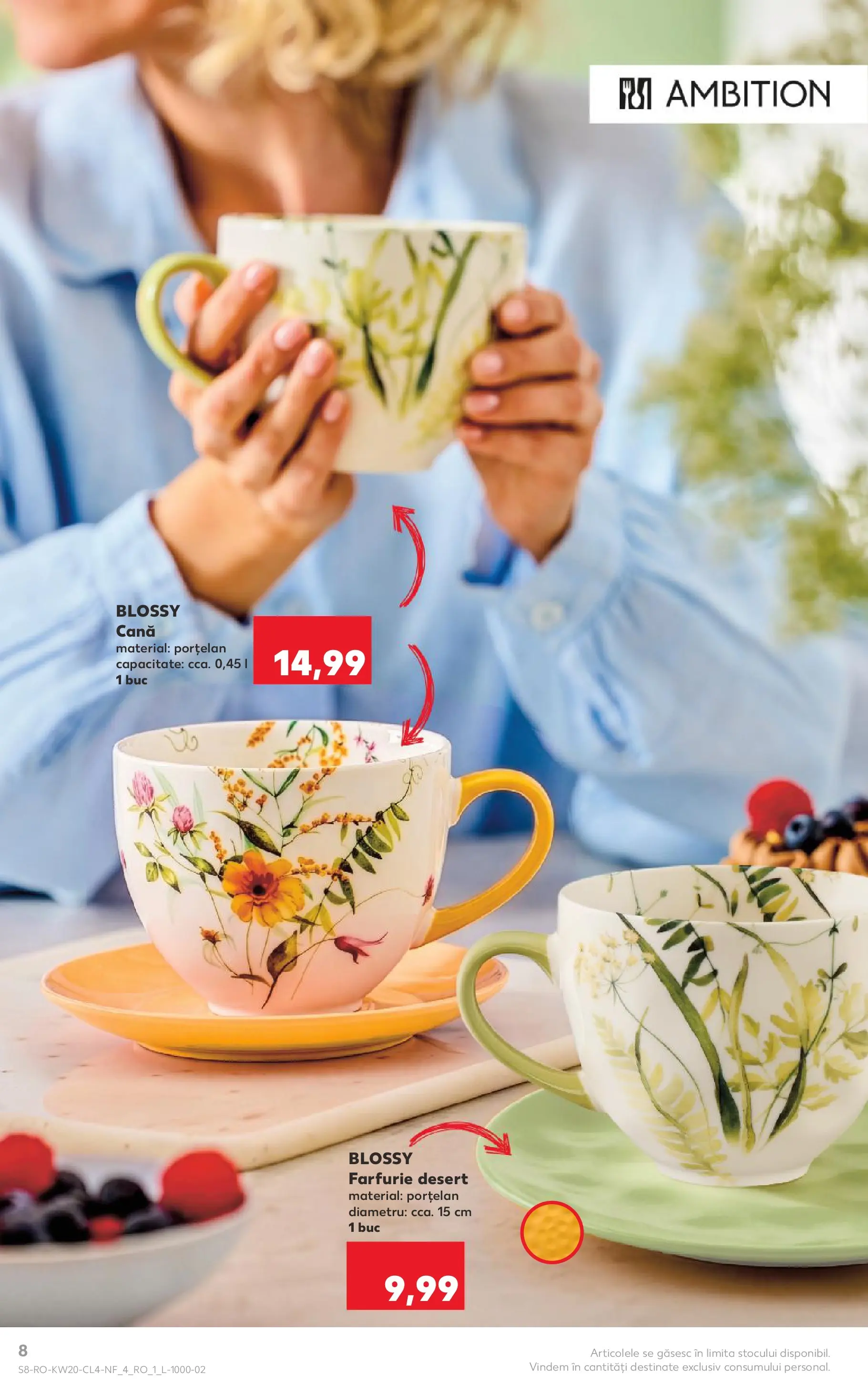 Catalog Kaufland 13 - 18 Mai 2026 | Pagina 8 | Produse: Farfurie