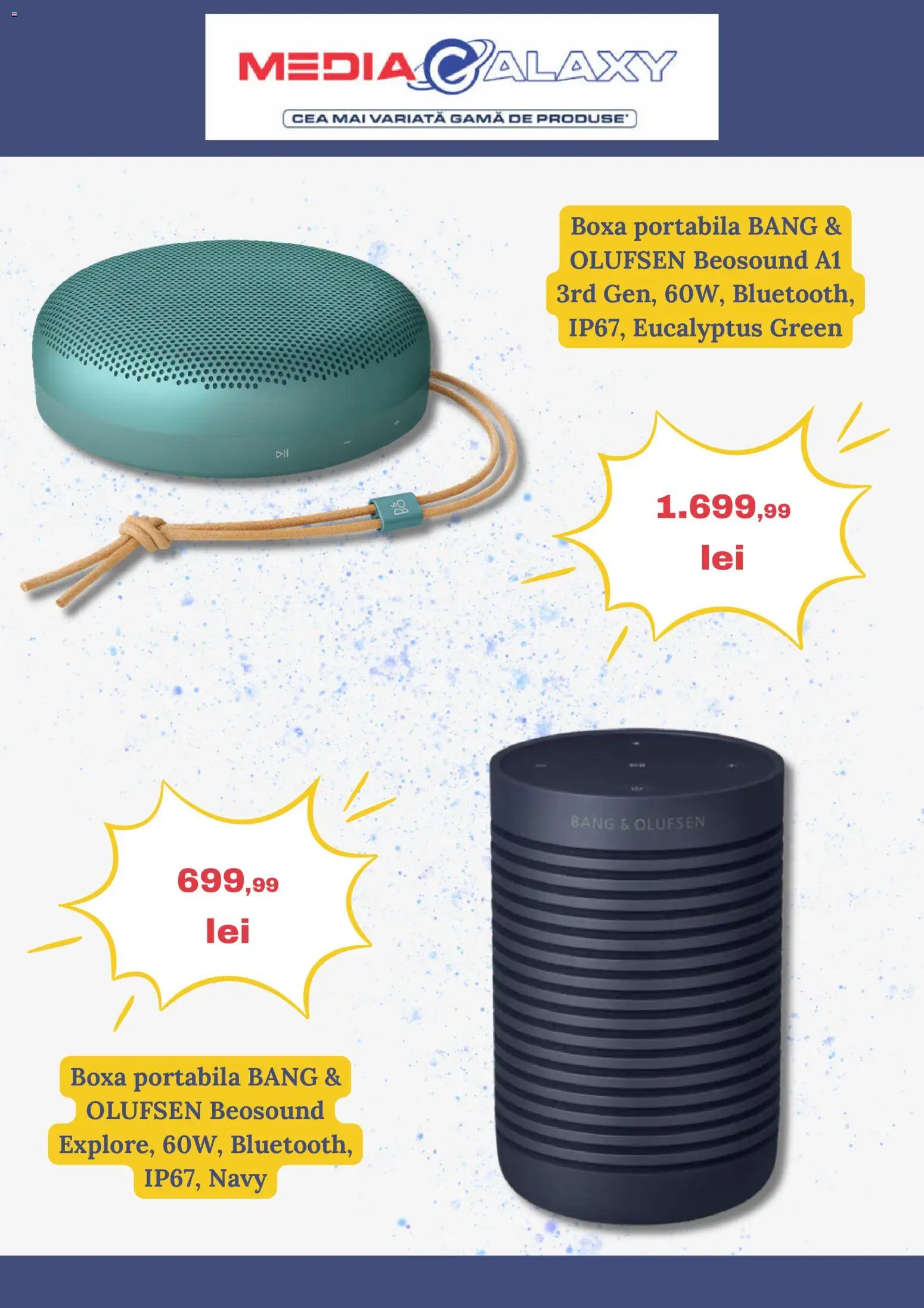 Catalog Media Galaxy 7 - 12 Mai 2026 | Pagina 4 | Produse: Boxă portabilă